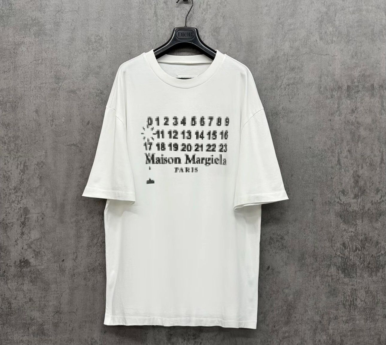 Maison Margiela Maison Margiela Pixelated Logo T-Shirt 46 Size US S / EU 44-46 / 1 - 2 Thumbnail
