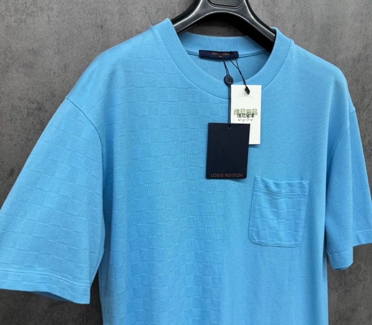 Louis Vuitton Louis Vuitton Damier Pocket T-Shirt Size L Size US L / EU 52-54 / 3 - 3 Thumbnail