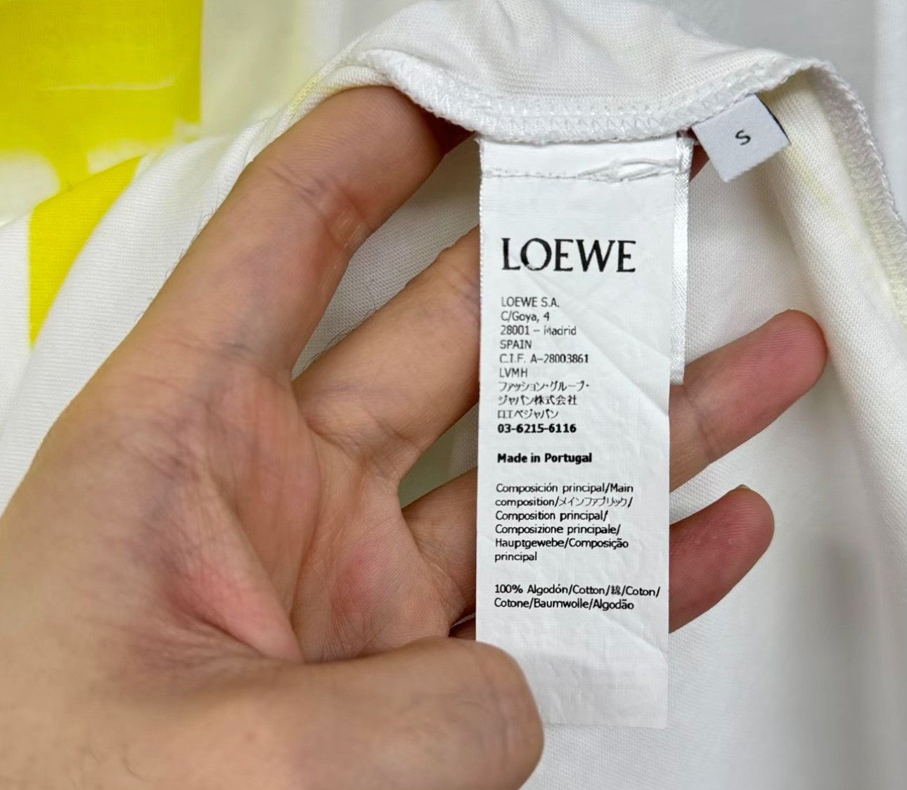 Loewe Loewe Tie-Dye Anagram Logo T-Shirt S Size US S / EU 44-46 / 1 - 5 Thumbnail
