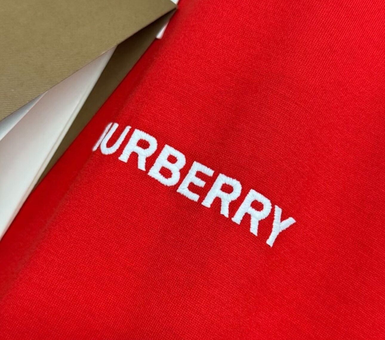 Burberry Burberry Embroidered Logo T-Shirt Size M Size US M / EU 48-50 / 2 - 4 Thumbnail