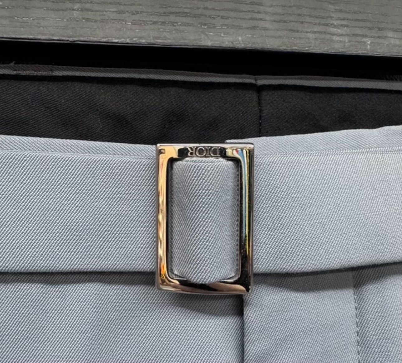 Dior Dior Wool Runway Buckle Casual Pants Size 50 Size US 34 / EU 50 - 4 Thumbnail