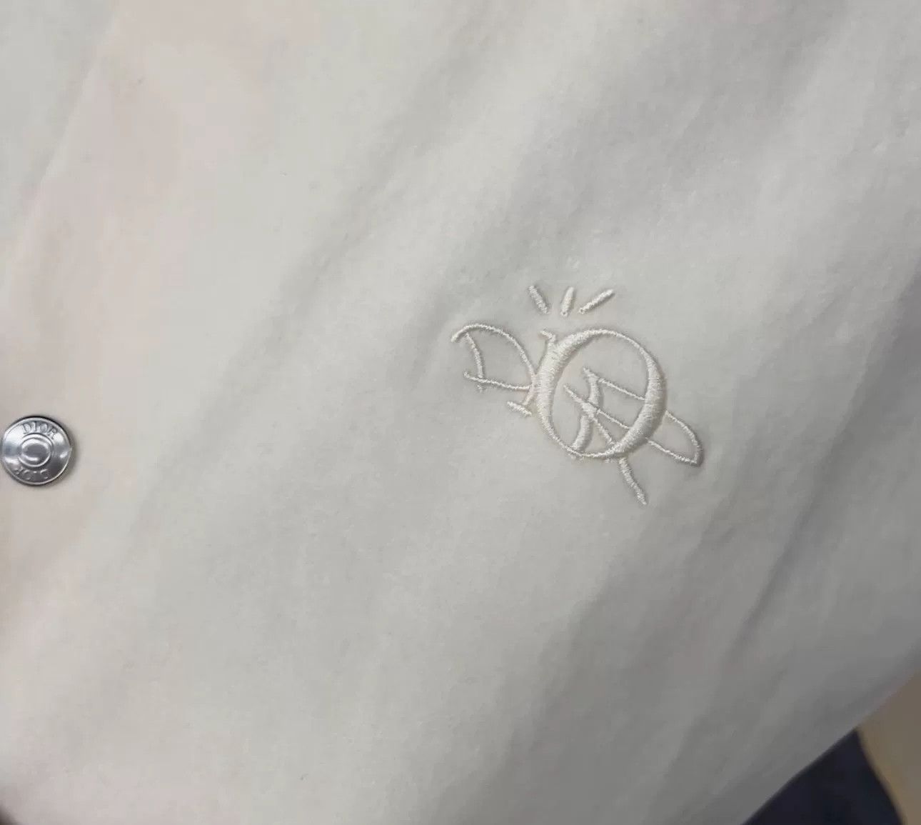 Dior Dior Embroidered Logo Velvet Jacket Size 46 Size US S / EU 44-46 / 1 - 5 Thumbnail