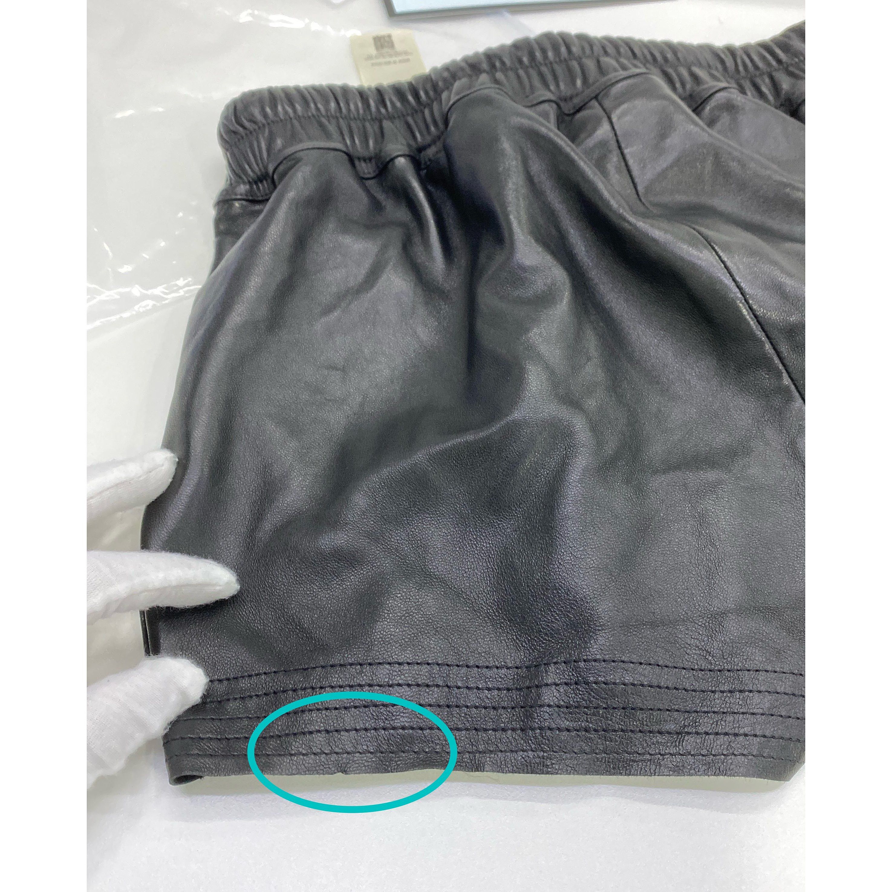 Rick Owens Rick Owens Leather Fog Boxers Size 40 Size 27" / US 4 / IT 40 - 4 Thumbnail