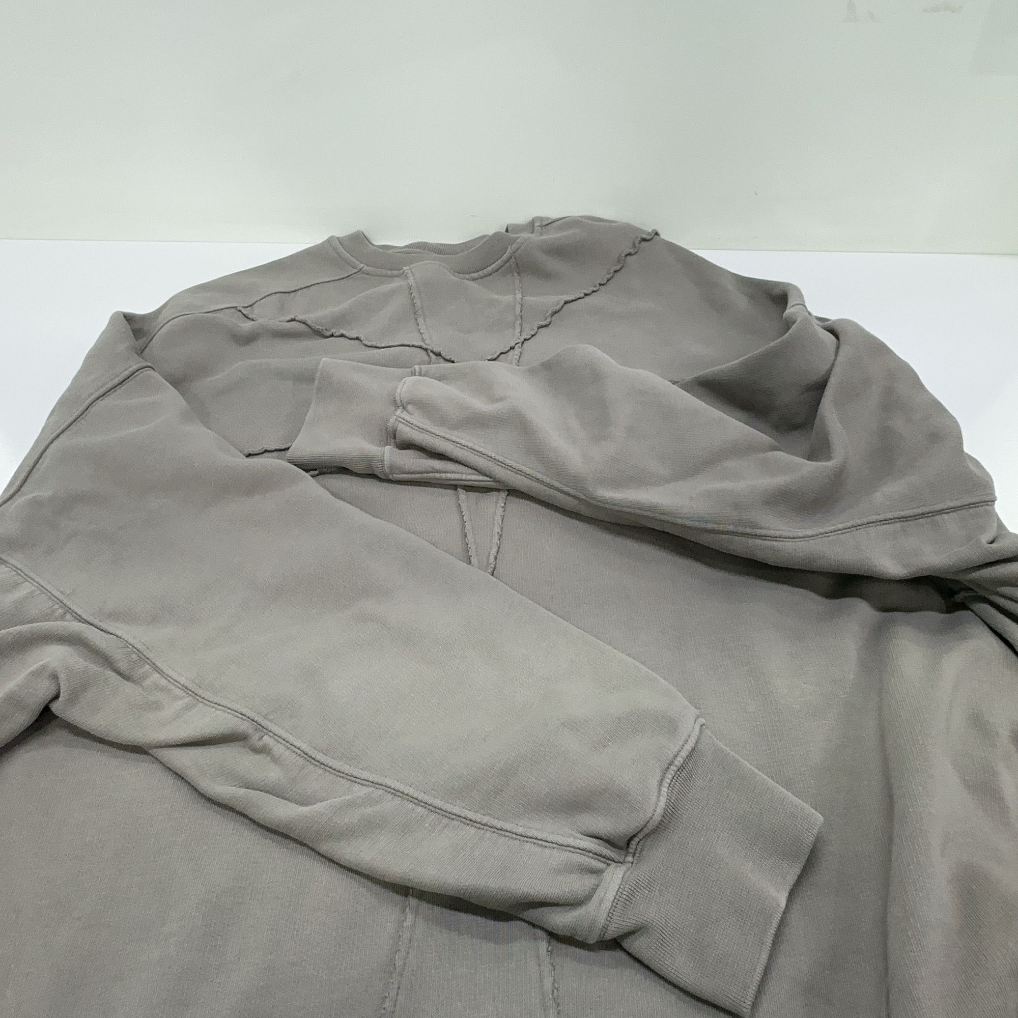 Rick Owens Drkshdw Rick Owens DRKSHDW Pentagram Stitch Sweatshirt ONE SIZE Size US M / EU 48-50 / 2 - 9 Thumbnail