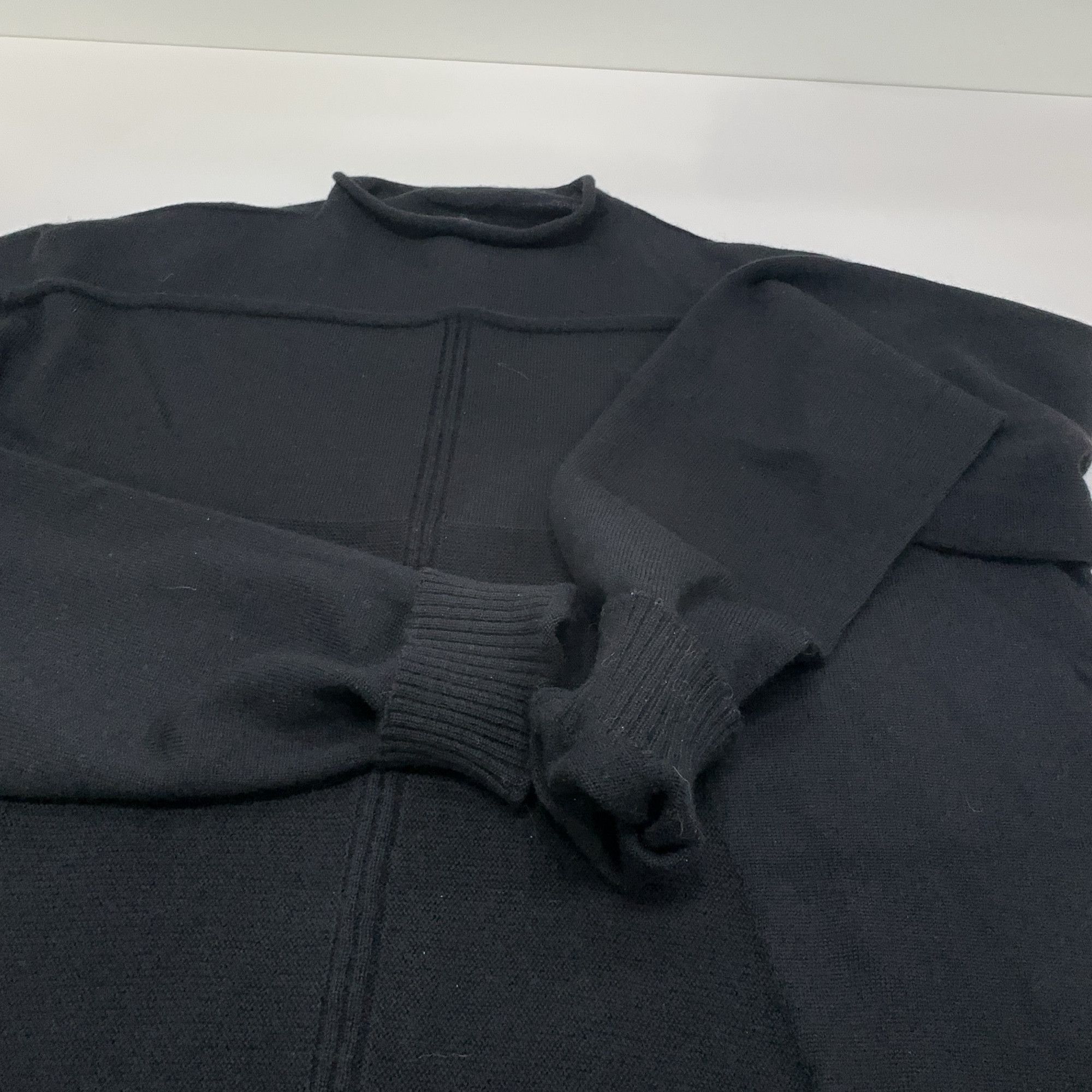 Rick Owens Rick Owens Virgin Wool Knit Mock Neck Sweater ONE SIZE Size US M / EU 48-50 / 2 - 8 Thumbnail