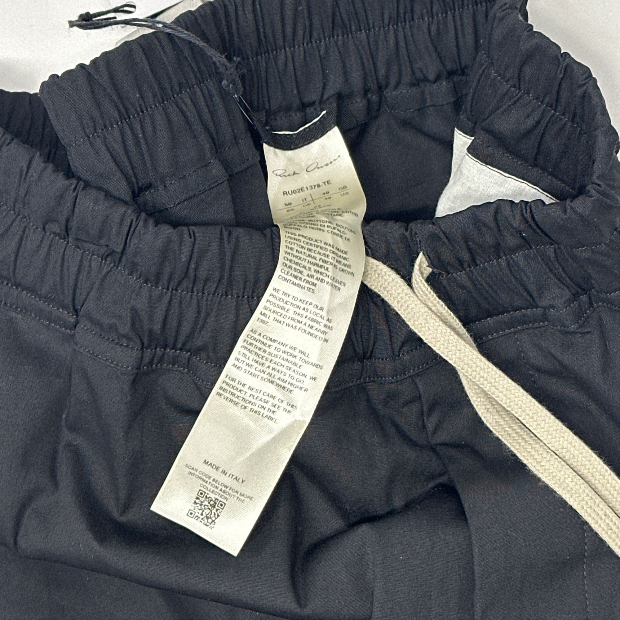 Rick Owens Rick Owens Dietrich Drawstring Pants Size 50 Size US 34 / EU 50 - 3 Thumbnail