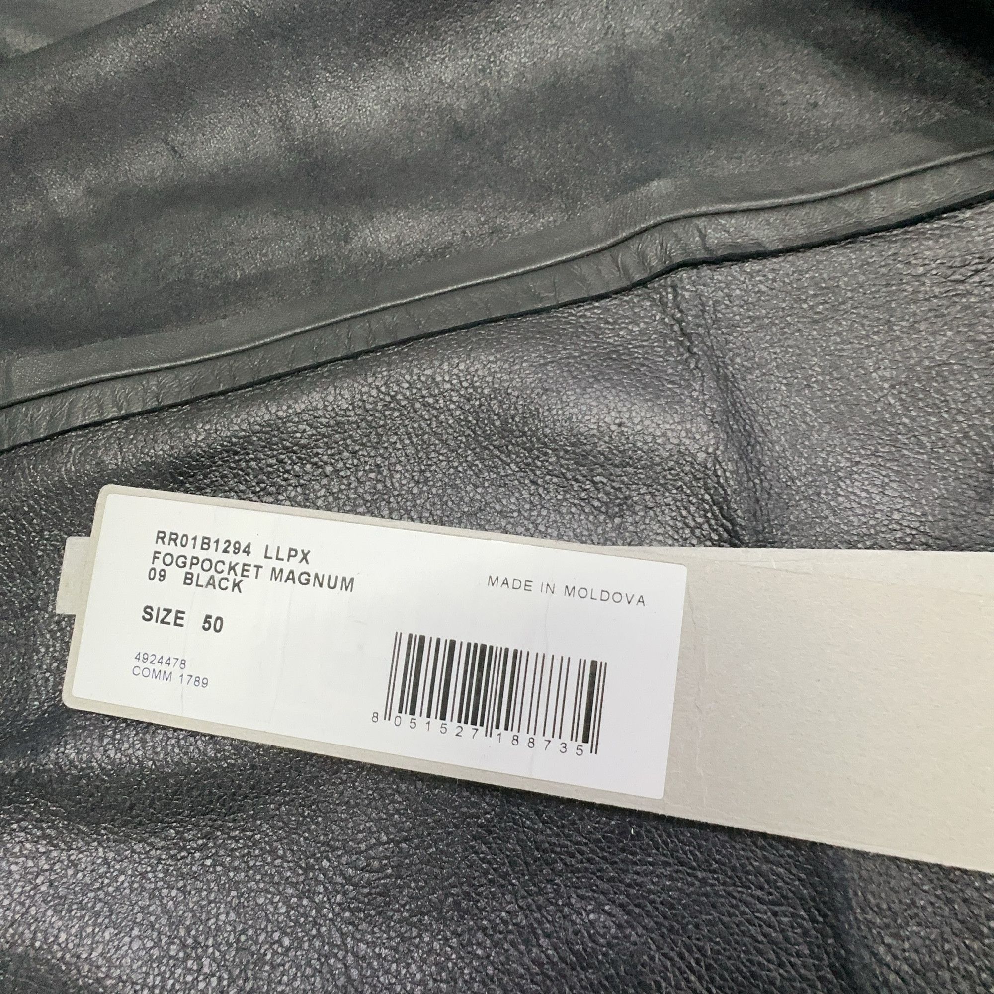 Rick Owens Rick Owens Lamb Leather Fogpocket Magnum Shirt 50 Size US M / EU 48-50 / 2 - 3 Thumbnail