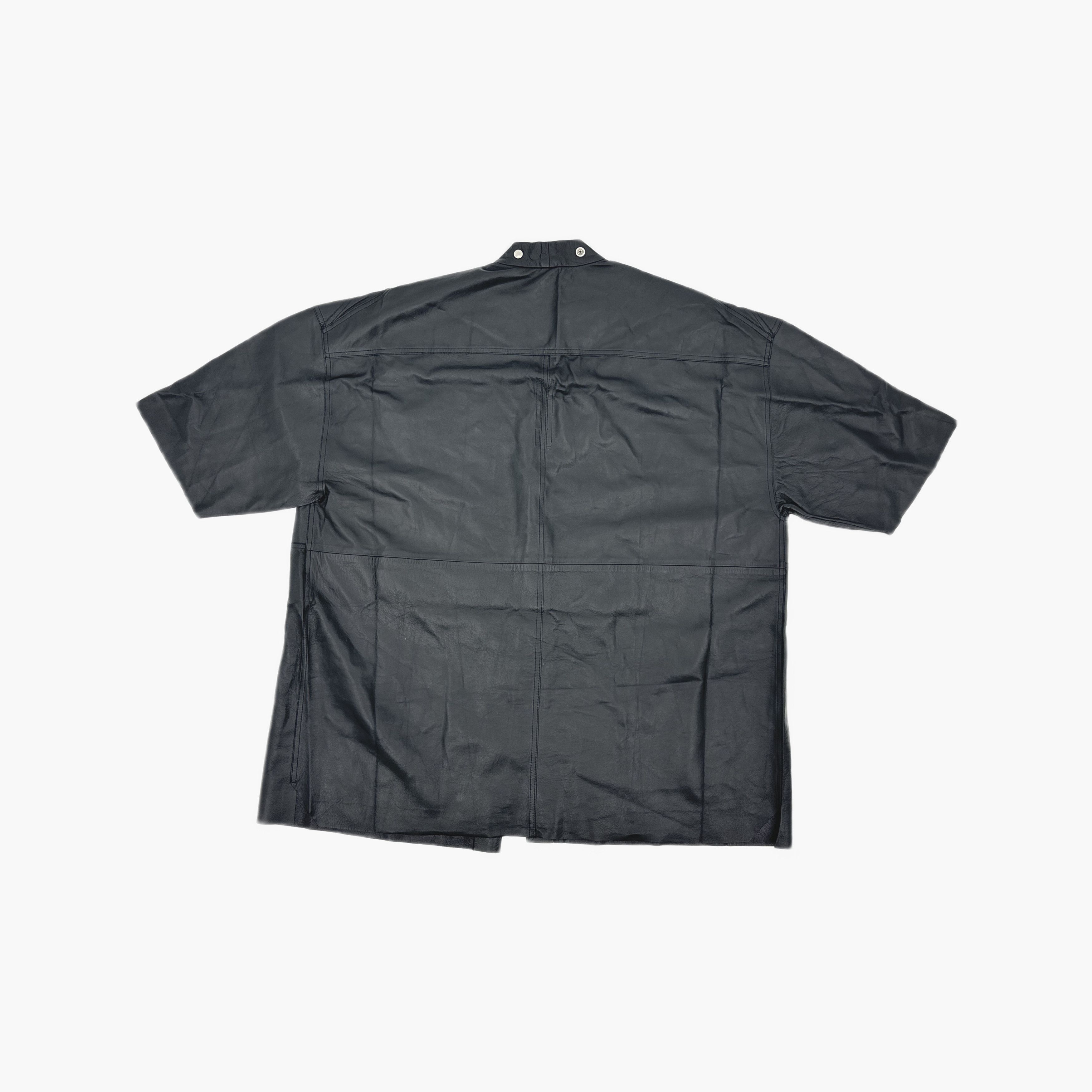 Rick Owens Rick Owens Lamb Leather Fogpocket Magnum Shirt 50 Size US M / EU 48-50 / 2 - 2 Thumbnail