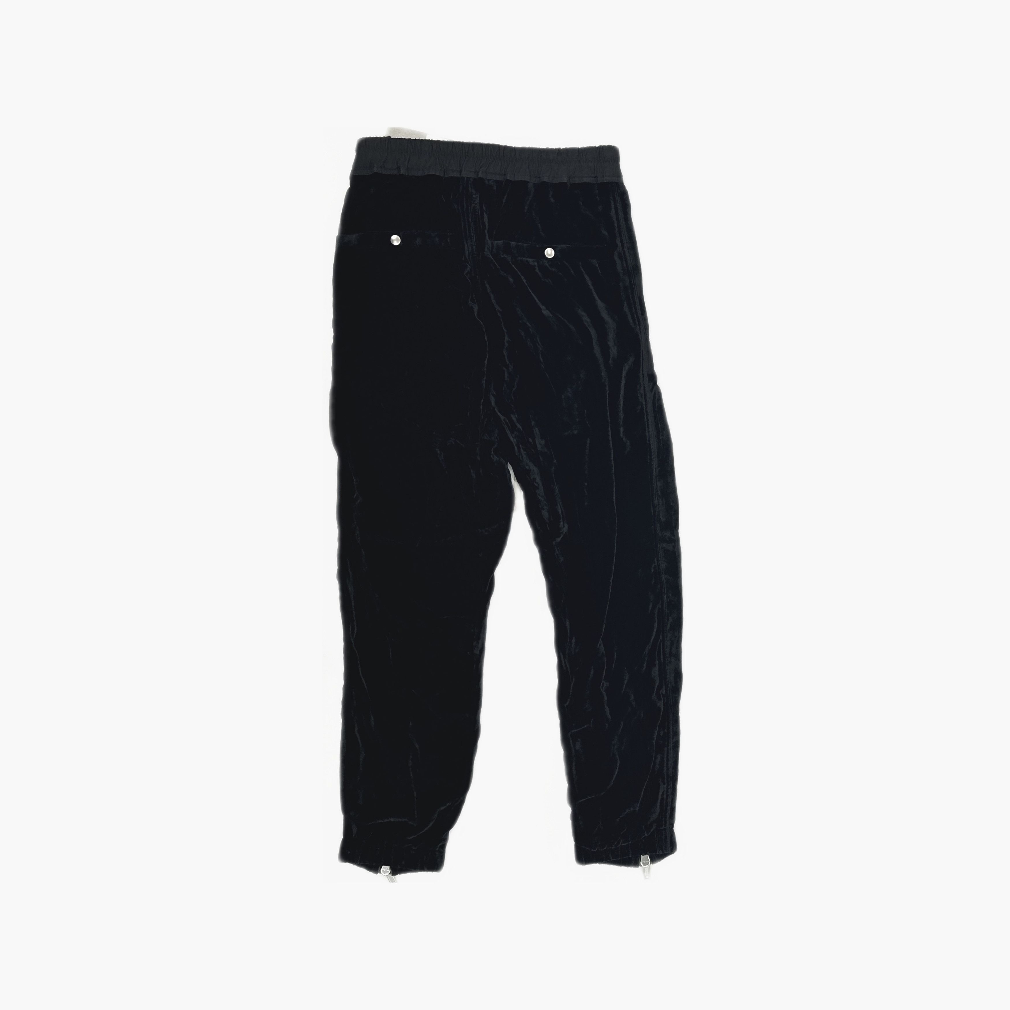 Rick Owens Rick Owens Velvet Zip Track Pants 48 Size US 32 / EU 48 - 2 Thumbnail