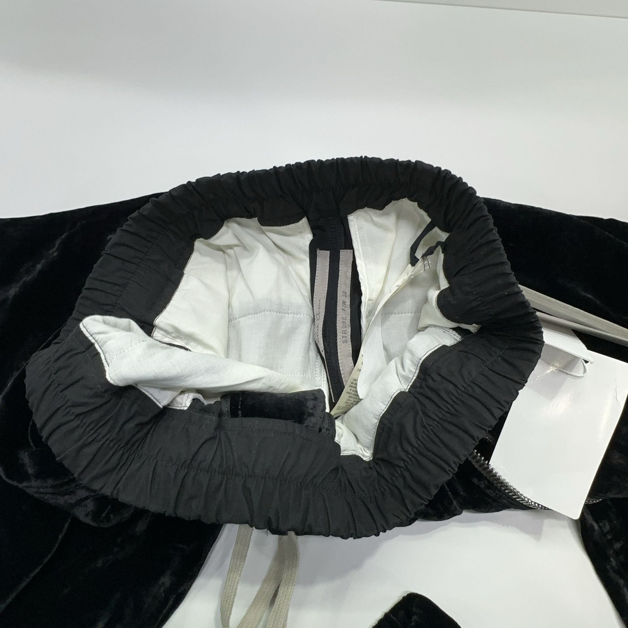 Rick Owens Rick Owens Velvet Zip Track Pants 48 Size US 32 / EU 48 - 6 Thumbnail