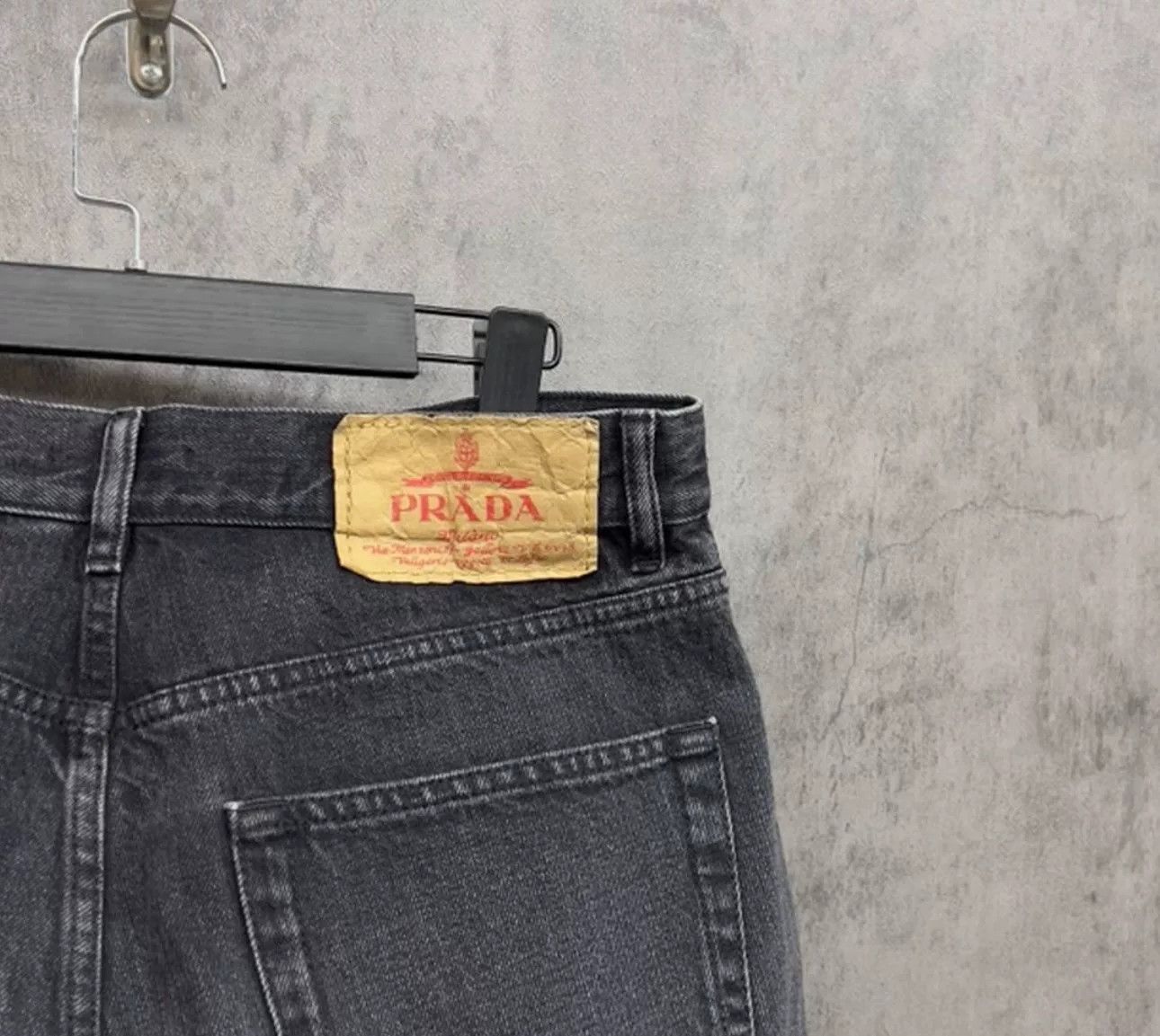 Prada Prada Logo Washed Denim Shorts Size 32 Size US 32 / EU 48 - 4 Thumbnail