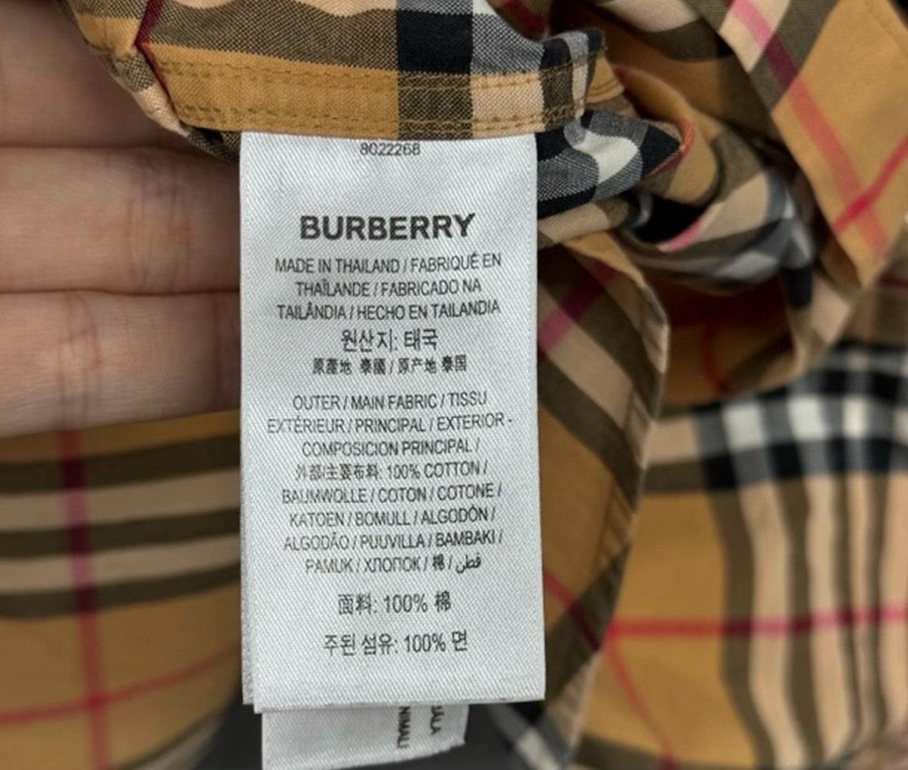 Burberry Burberry Classic Nova Check Shirt L Size US L / EU 52-54 / 3 - 5 Thumbnail