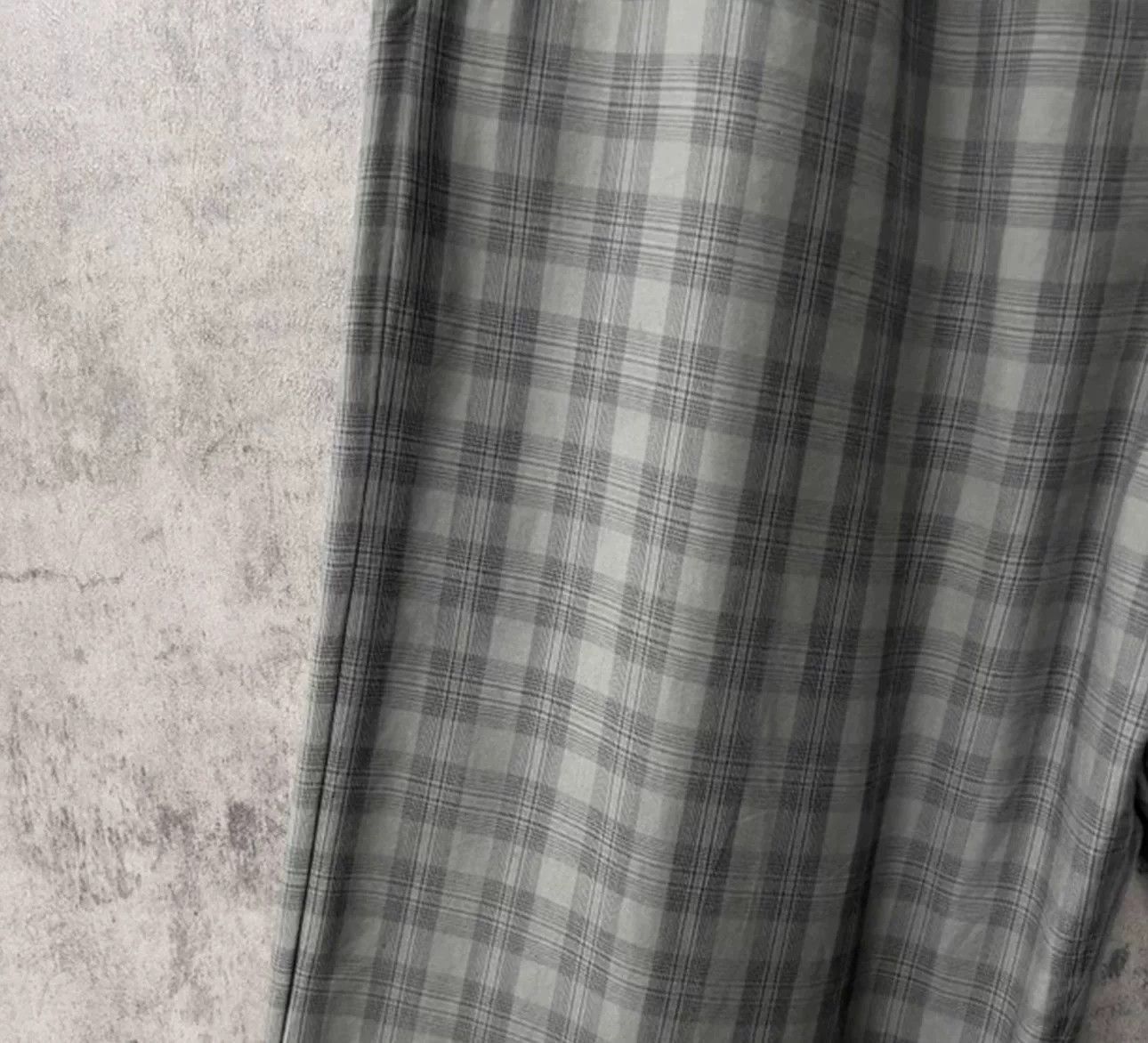 Balenciaga Balenciaga Checked Garde-Robe Wide Pants XS Size US 28 / EU 44 - 4 Thumbnail