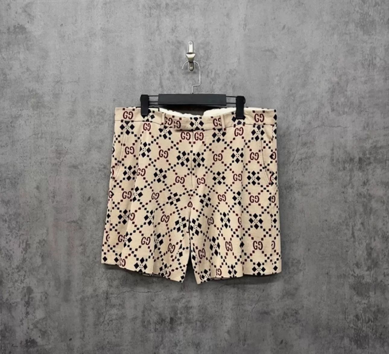 Gucci Gucci GG Jacquard Knit Shorts Size 52 Size US 36 / EU 52 - 2 Thumbnail