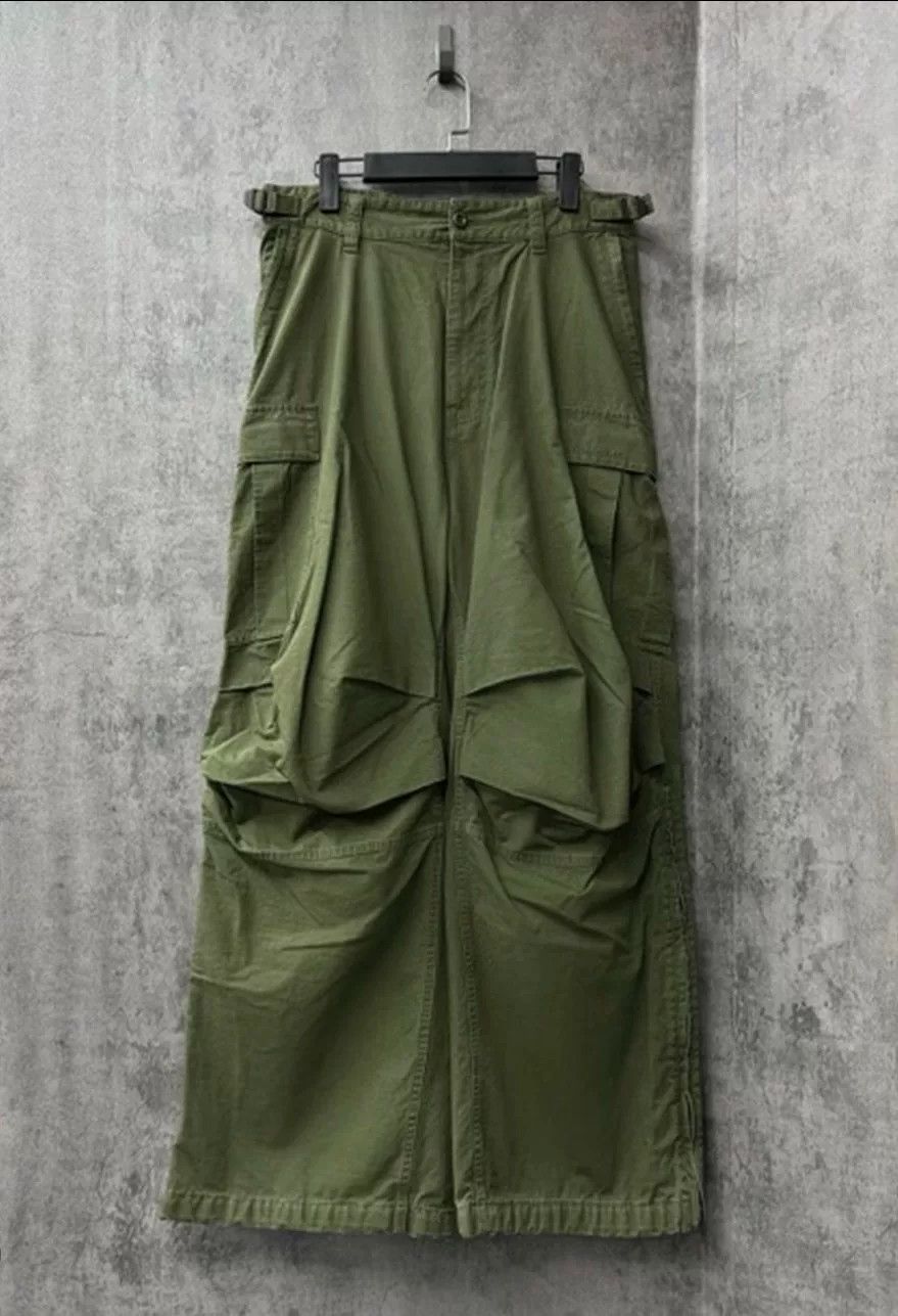 Balenciaga Balenciaga Embroidered Logo Cargo Pants Size 34 Size US 34 / EU 50 - 2 Thumbnail