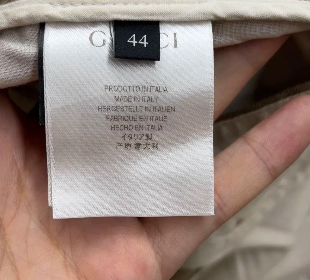 Gucci Gucci Leather Patch Casual Pants Size 44 Size US 28 / EU 44 - 4 Thumbnail