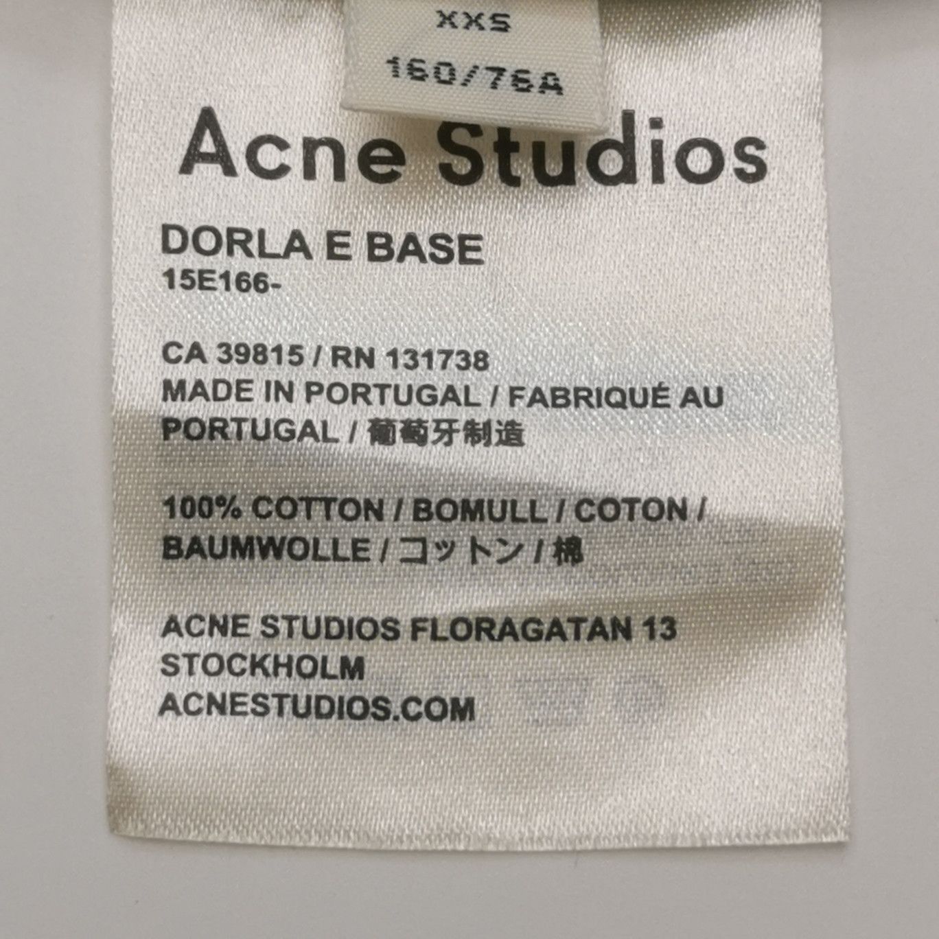 Acne Studios Acne Studios Women m Short Sleeve Shirts Size M / US 6-8 / IT 42-44 - 6 Thumbnail