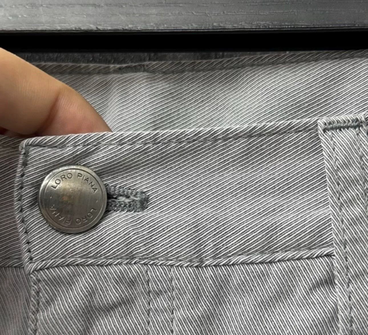 Loro Piana Loro Piana Silver Twill Casual Pants 34 Size US 34 / EU 50 - 5 Thumbnail