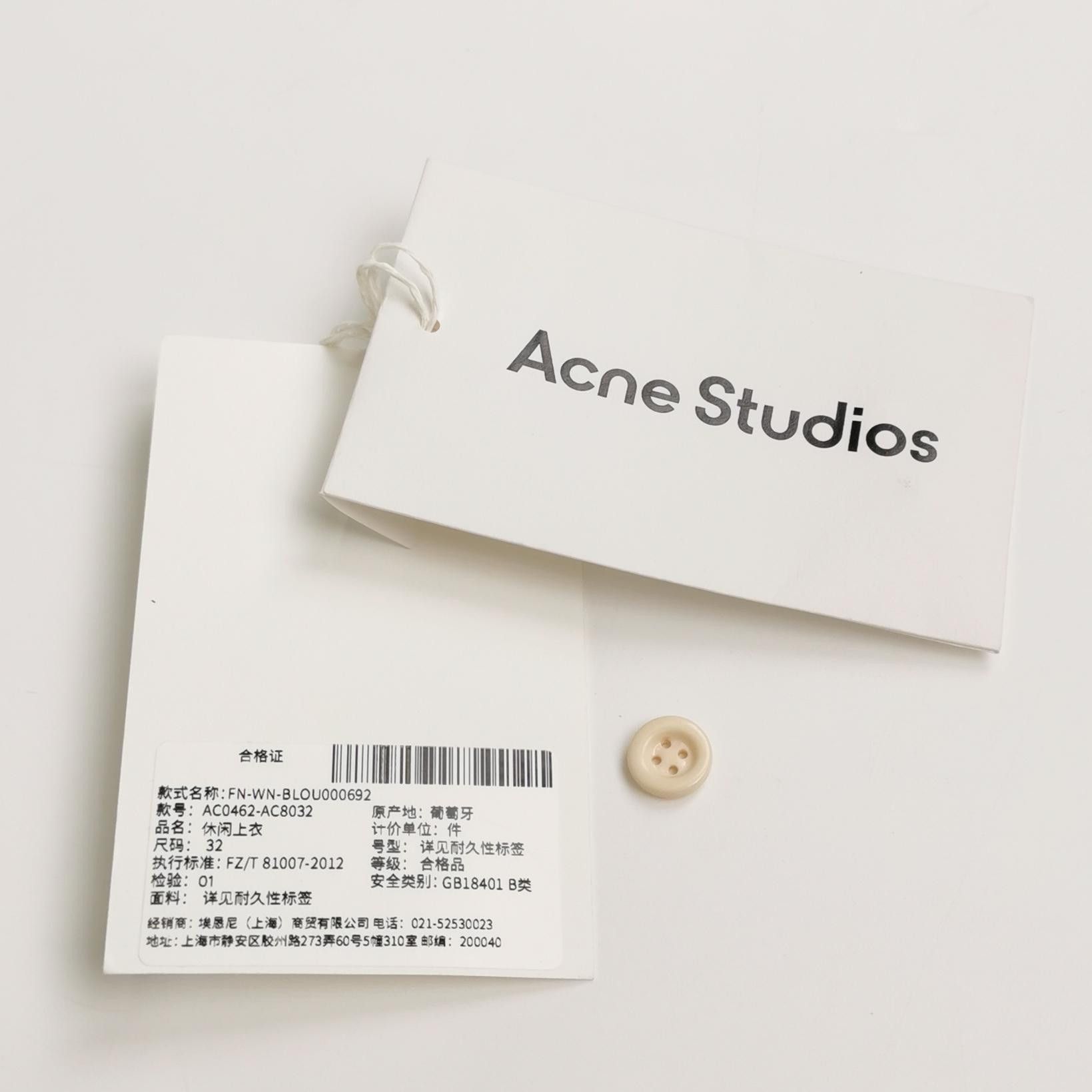 Acne Studios Acne Studios Women fr_32 Button Ups Size XXS / US 00 / IT 34 - 3 Thumbnail