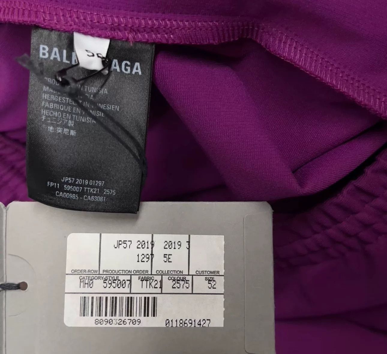 Balenciaga Balenciaga Side Stripe Logo Joggers Size 52 Size US 36 / EU 52 - 5 Thumbnail