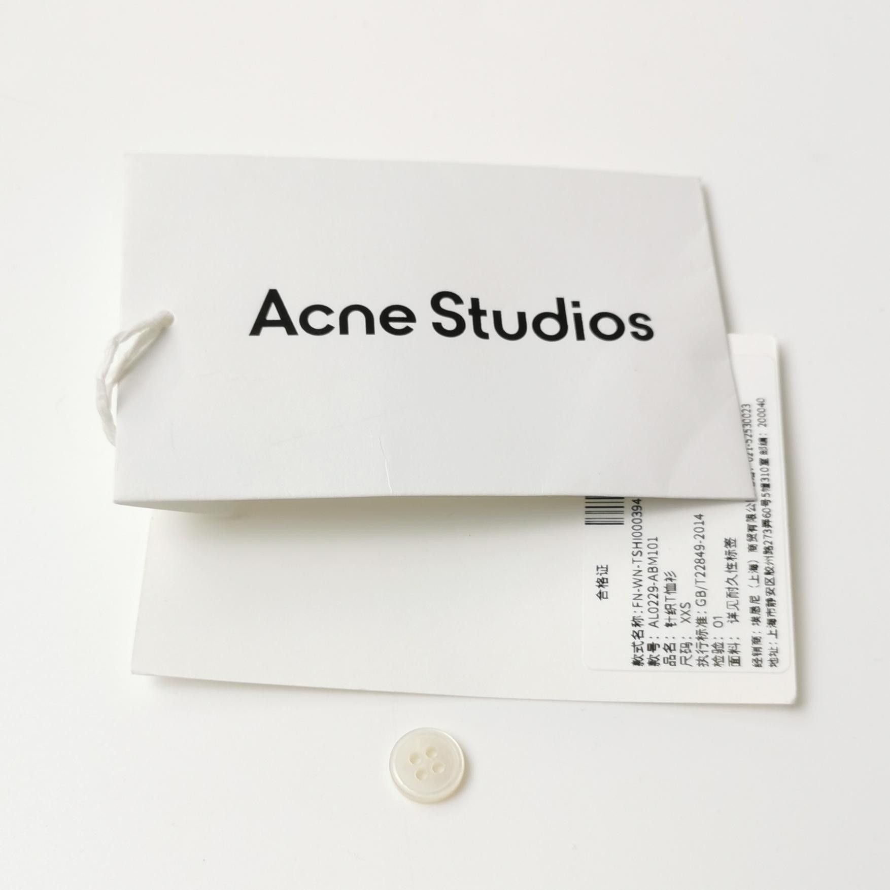 Acne Studios Acne Studios Women m Short Sleeve Shirts Size M / US 6-8 / IT 42-44 - 4 Thumbnail