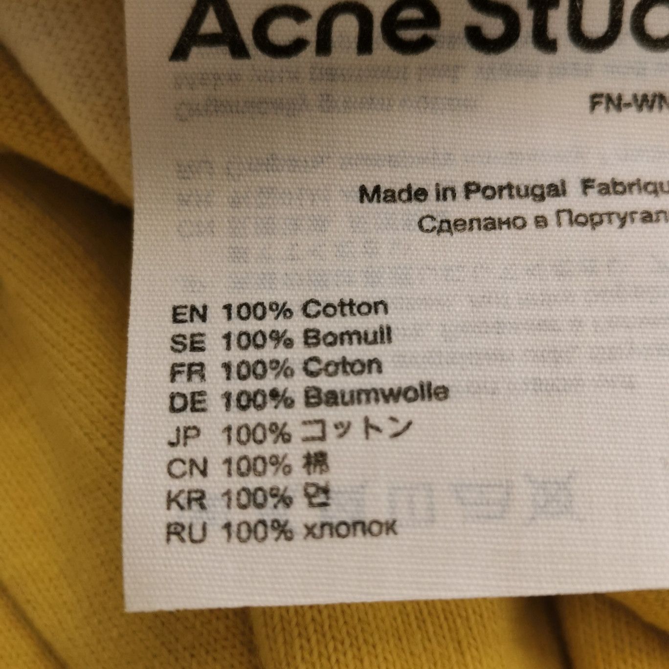 Acne Studios Acne Studios Women m Short Sleeve Shirts Size M / US 6-8 / IT 42-44 - 7 Thumbnail