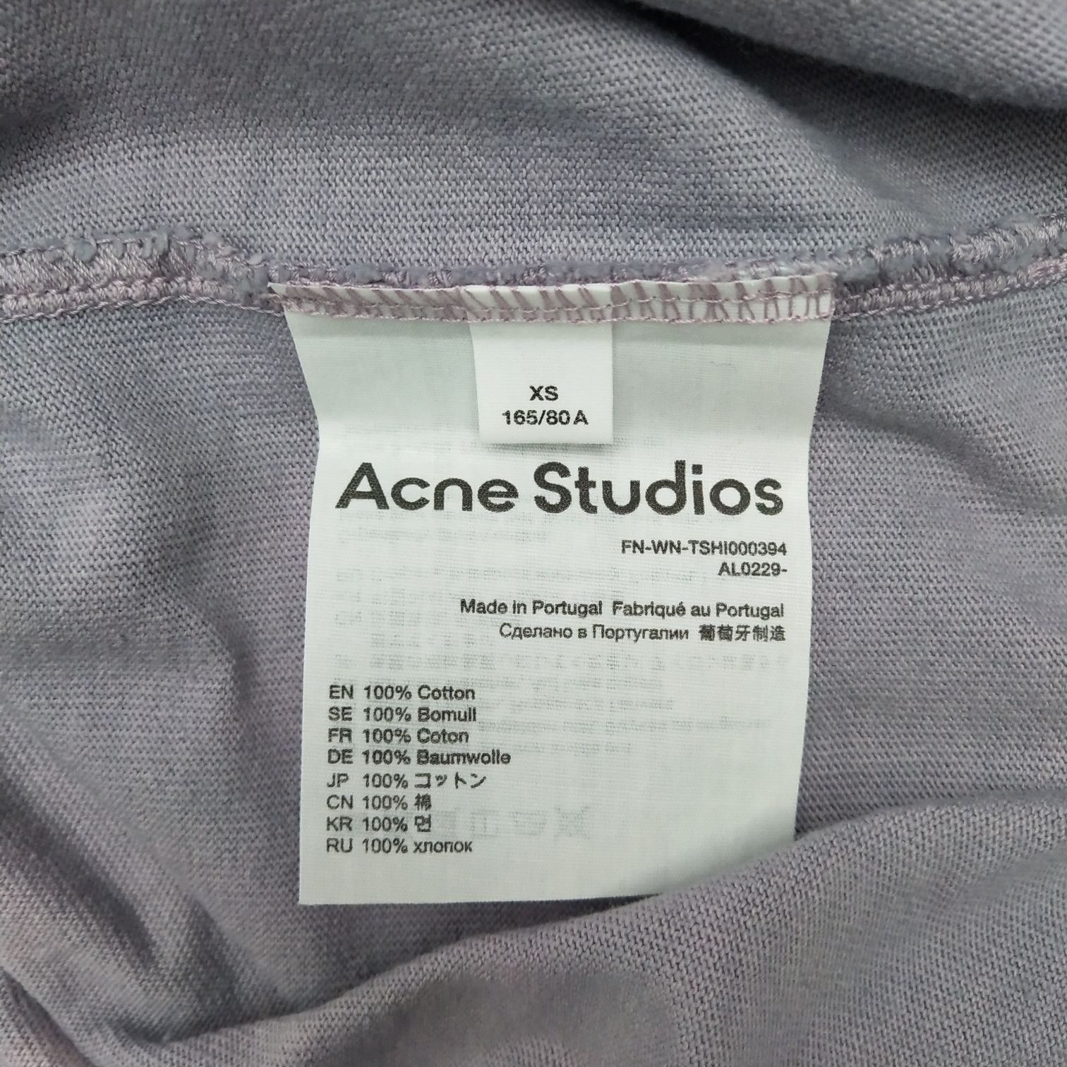 Acne Studios Acne Studios Women m Short Sleeve Shirts Size M / US 6-8 / IT 42-44 - 7 Thumbnail