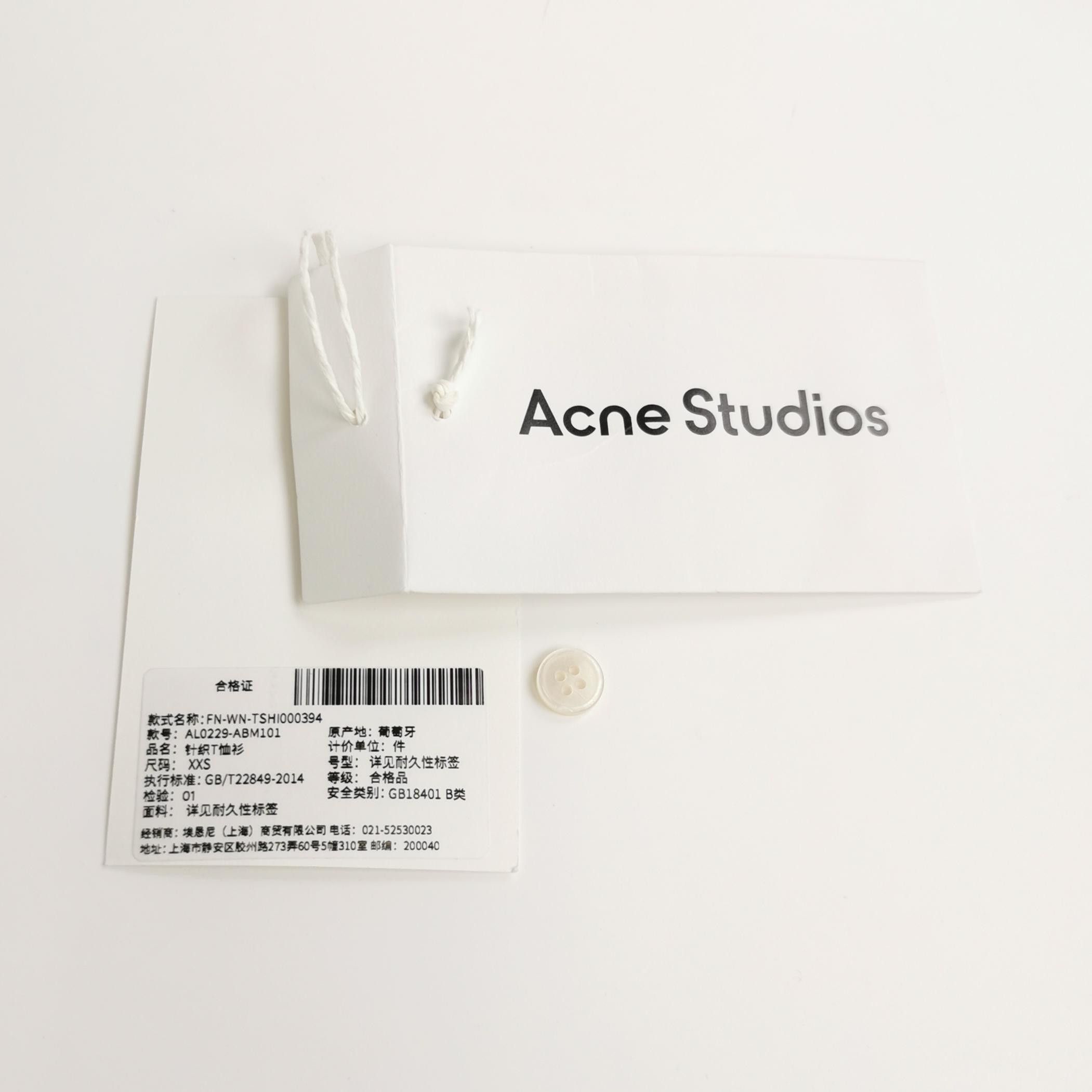 Acne Studios Acne Studios Women m Short Sleeve Shirts Size M / US 6-8 / IT 42-44 - 4 Thumbnail