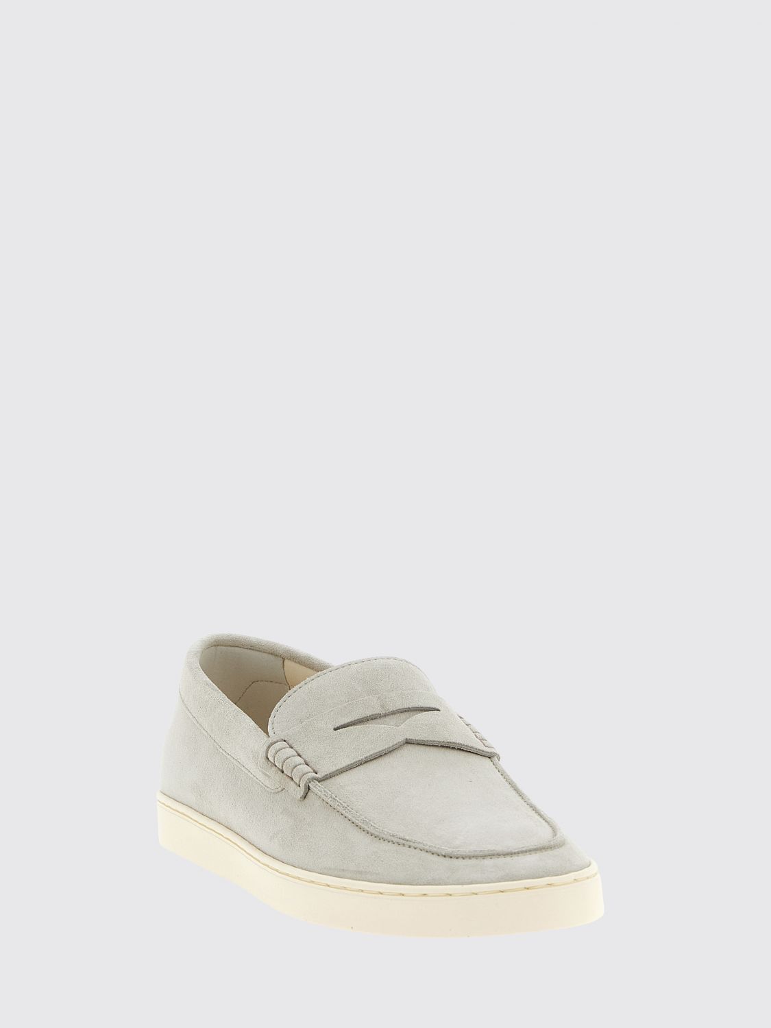 Brunello Cucinelli Brunello Cucinelli Loafers Men Cream Size US 8.5 / EU 41-42 - 2 Thumbnail