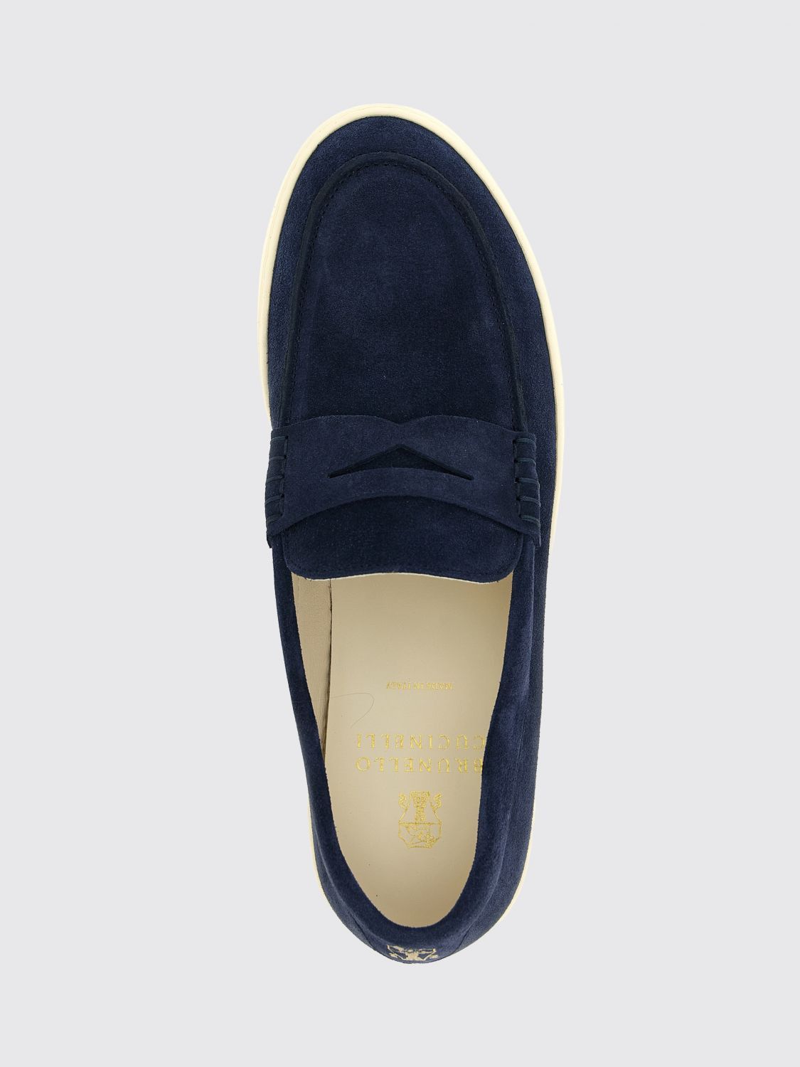 Brunello Cucinelli Brunello Cucinelli Loafers Men Blue Size US 9.5 / EU 42-43 - 4 Thumbnail