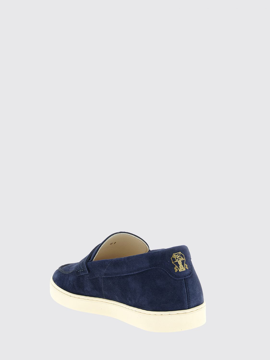 Brunello Cucinelli Brunello Cucinelli Loafers Men Blue Size US 13 / EU 46 - 3 Thumbnail