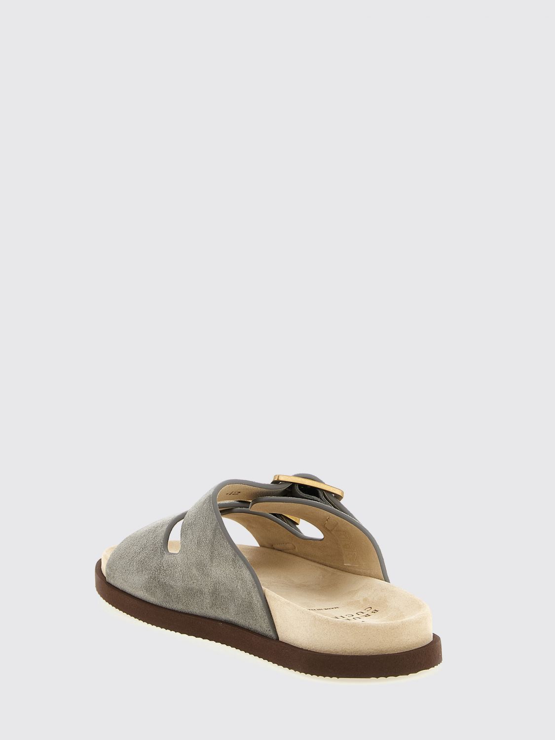 Brunello Cucinelli Brunello Cucinelli Sandals Men Grey Size US 7 / EU 40 - 3 Thumbnail