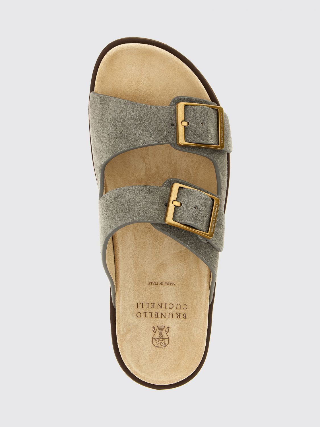 Brunello Cucinelli Brunello Cucinelli Sandals Men Grey Size US 12 / EU 45 - 4 Thumbnail