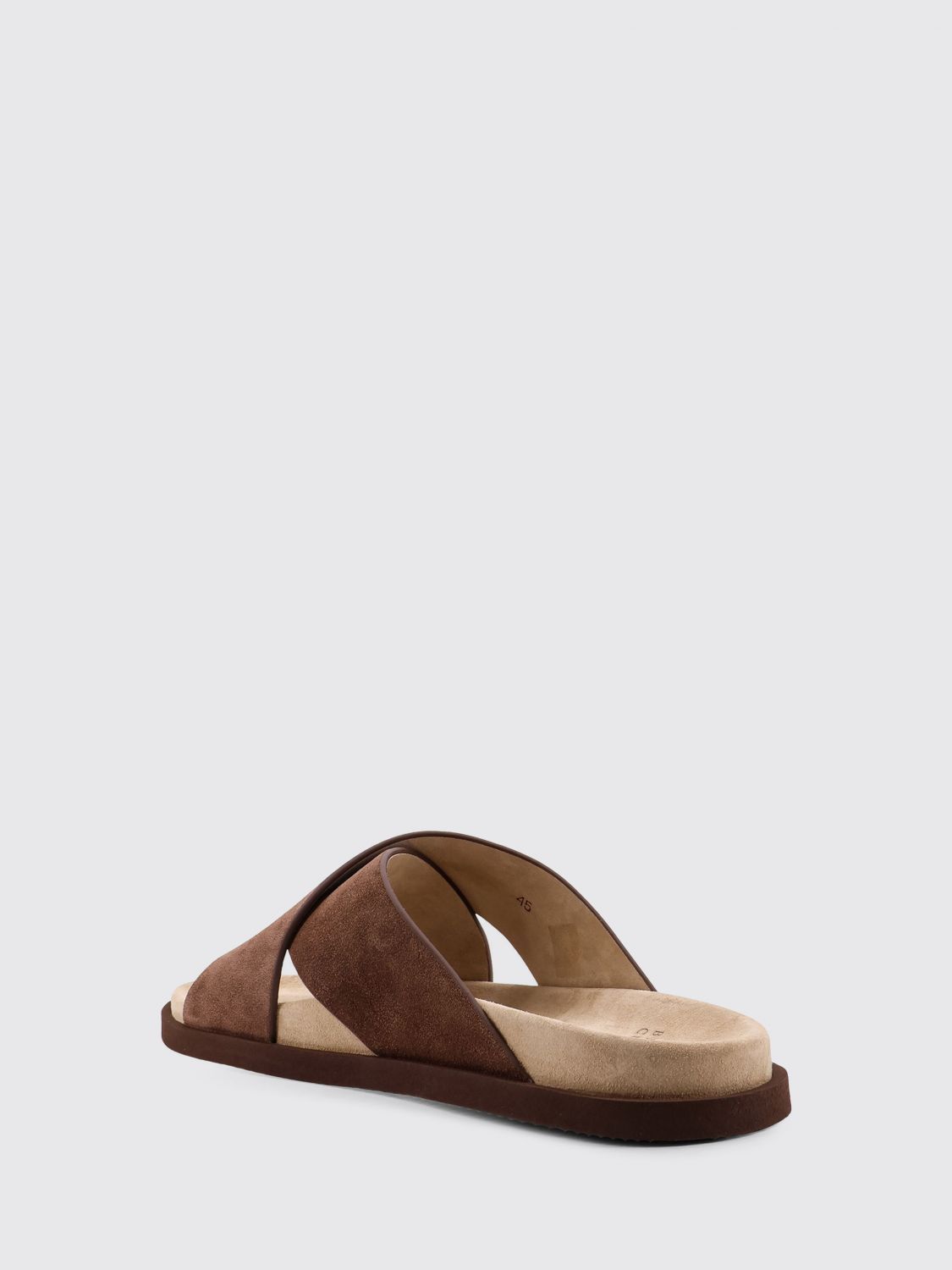 Brunello Cucinelli Brunello Cucinelli Sandals Men Mud Size US 8 / EU 41 - 3 Thumbnail