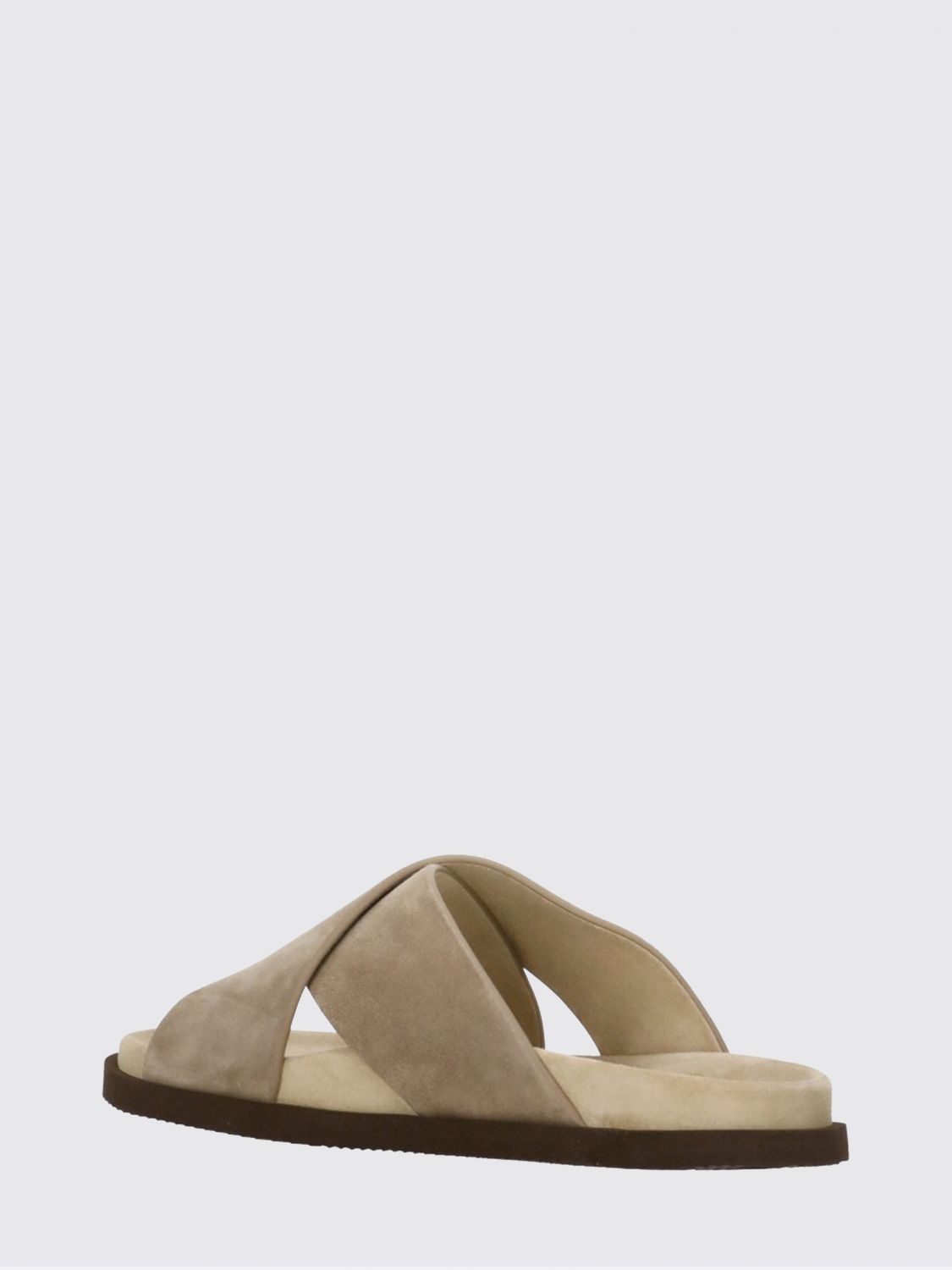 Brunello Cucinelli Brunello Cucinelli Sandals Men Brown Size US 7 / EU 40 - 3 Thumbnail