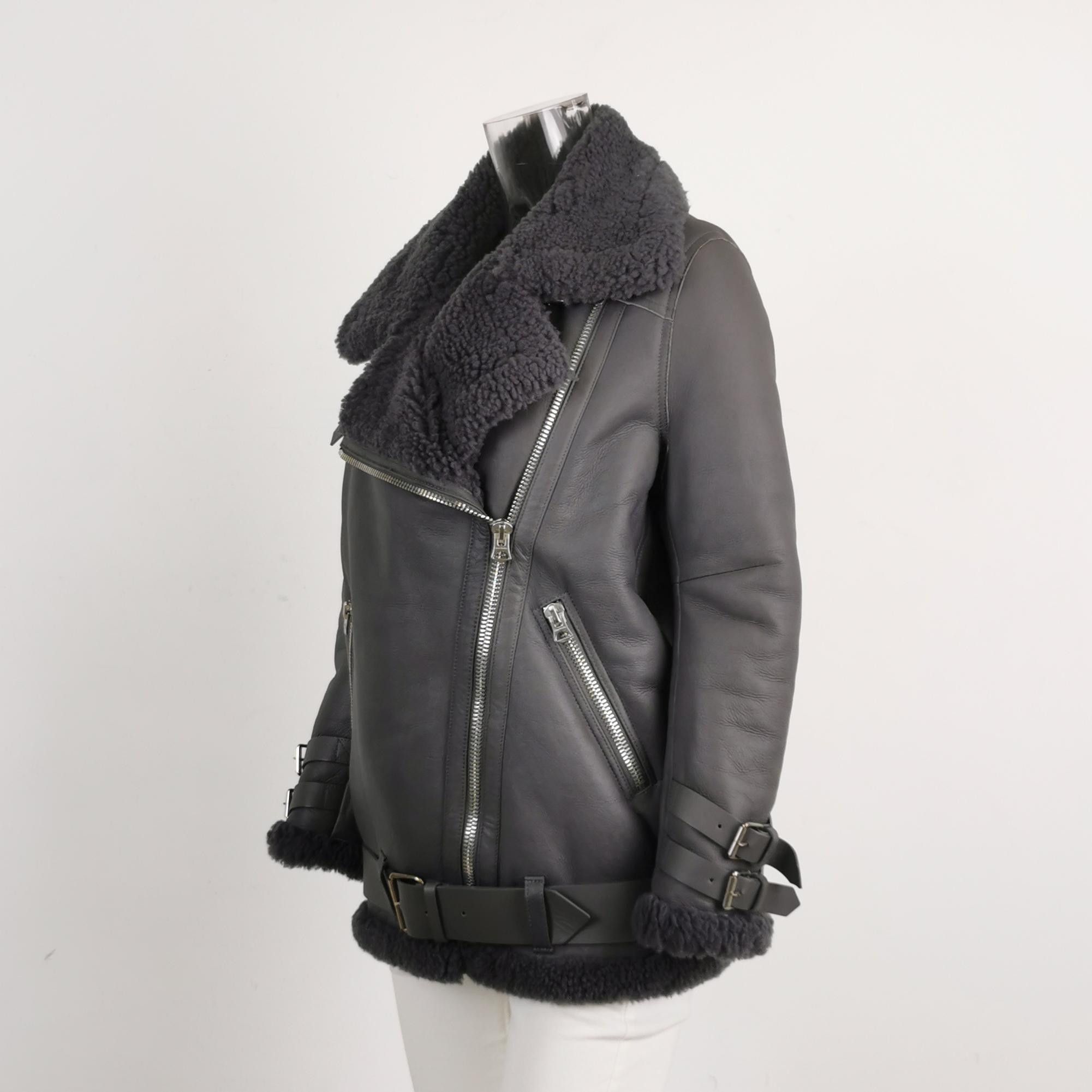 Acne Studios Acne Studios Women fr_32 Leather Jackets Size XXS / US 00 / IT 34 - 2 Thumbnail