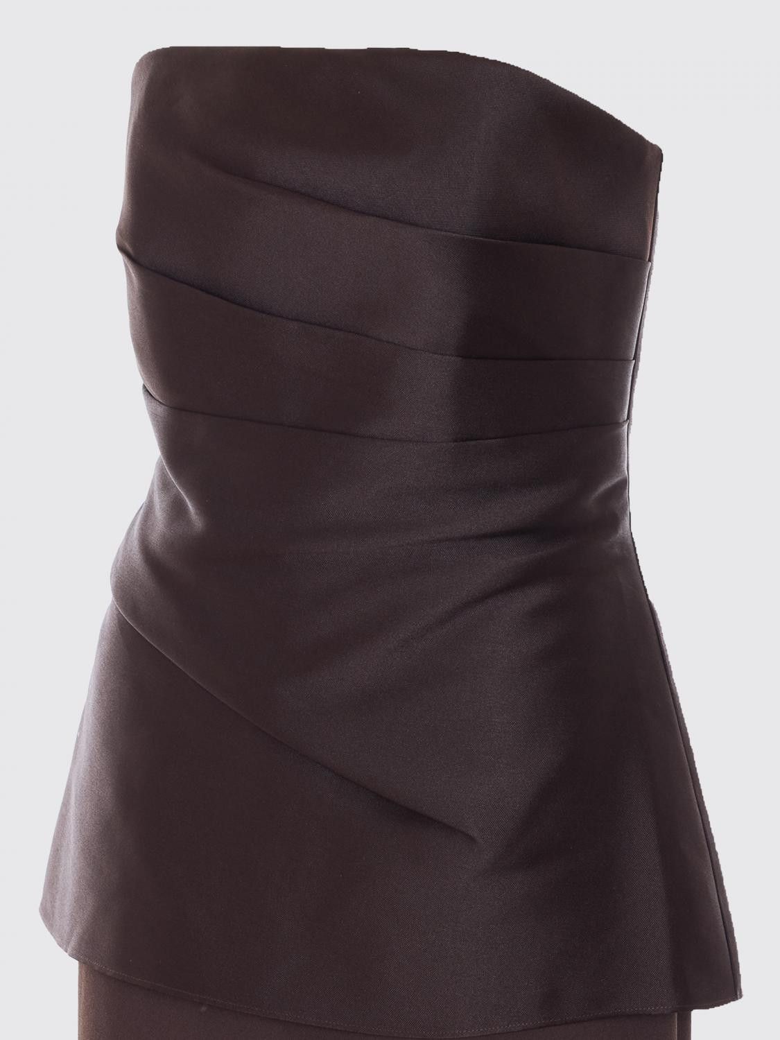 Solace London Solace London Dress Woman Brown Size M / US 6-8 / IT 42-44 - 4 Thumbnail