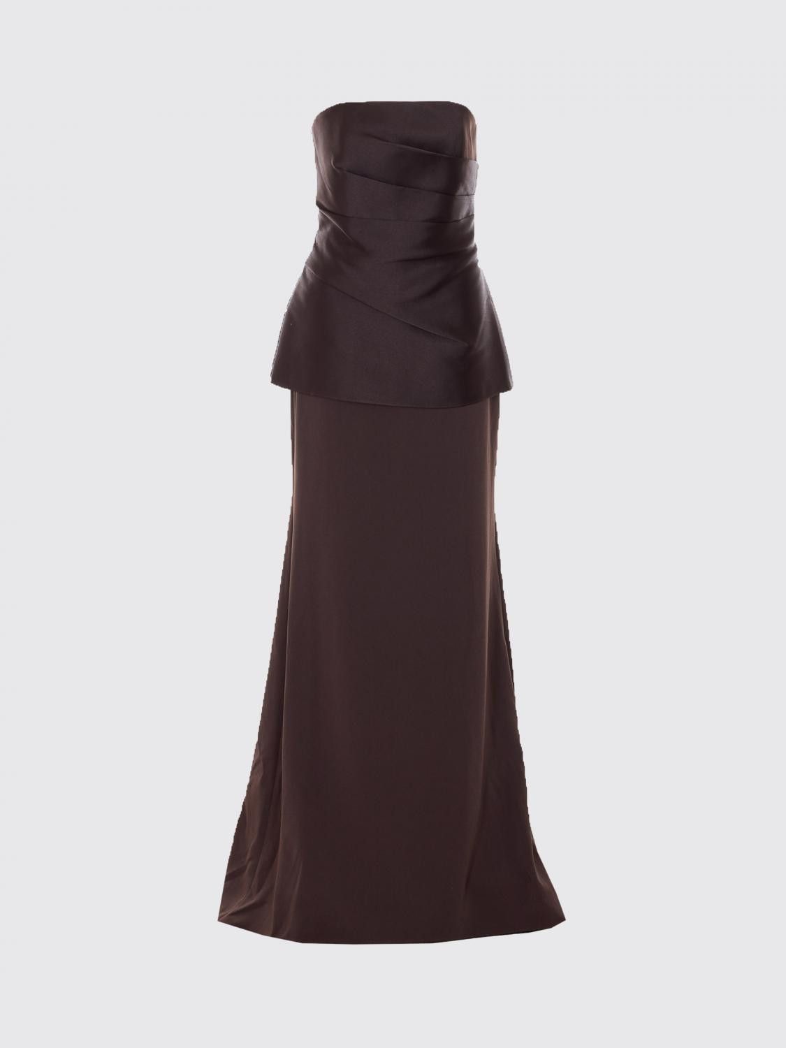 Solace London Solace London Dress Woman Brown Size M / US 6-8 / IT 42-44 - 2 Thumbnail