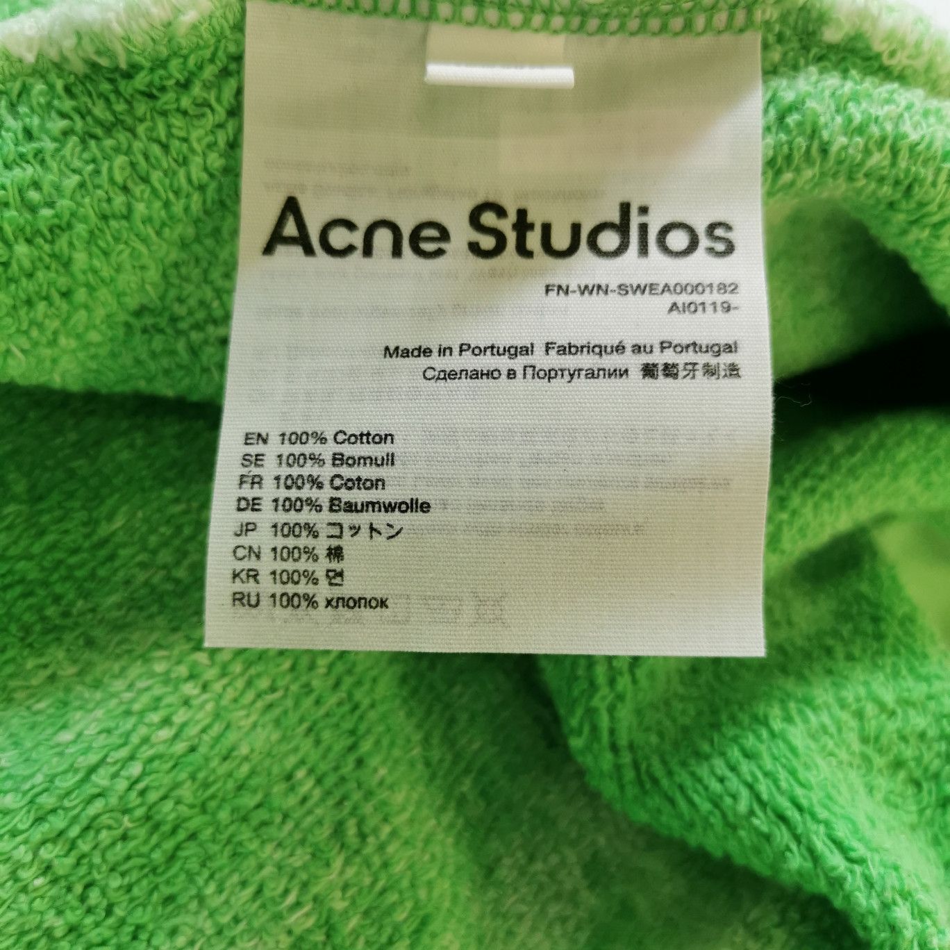 Acne Studios Acne Studios Women m Hoodies Size M / US 6-8 / IT 42-44 - 9 Thumbnail