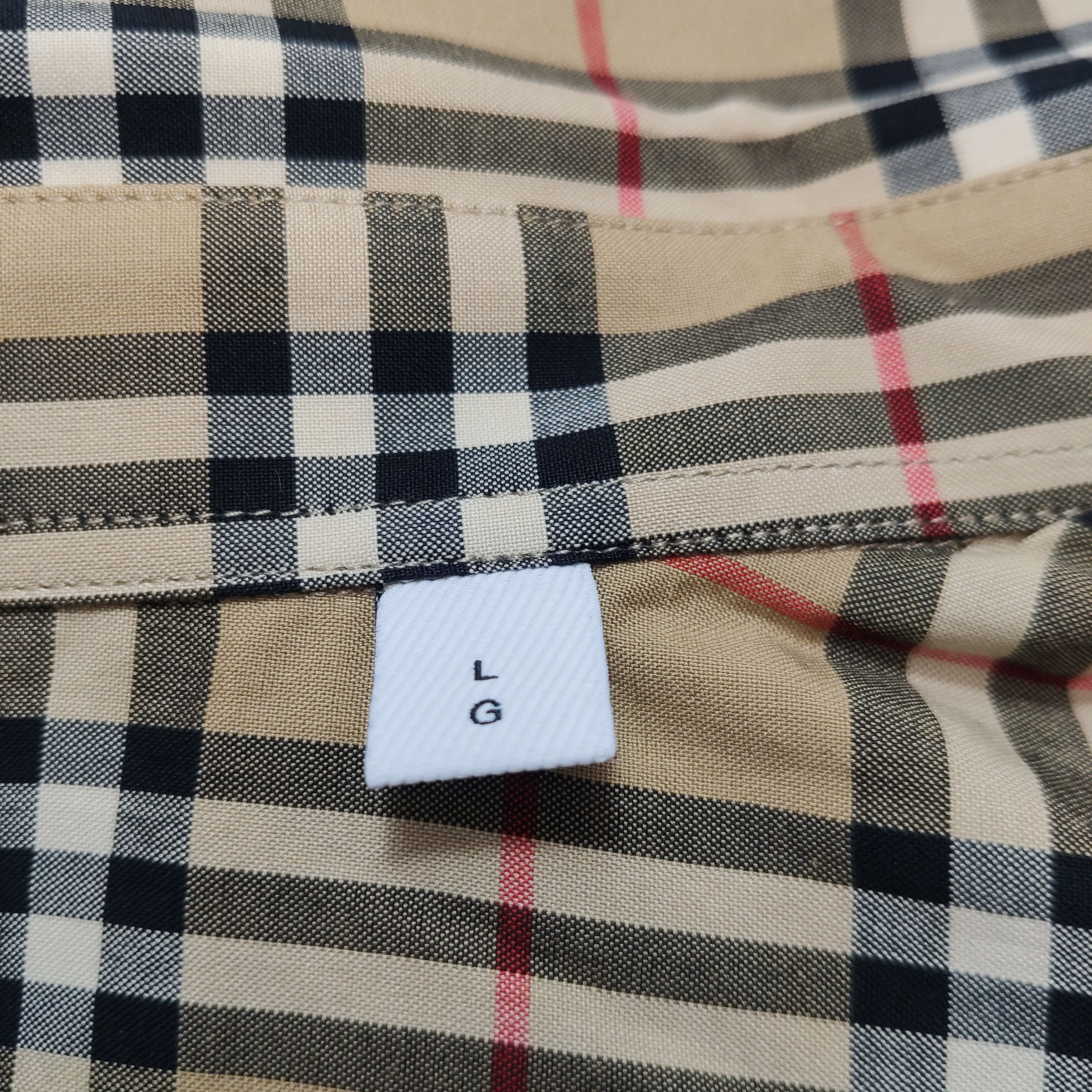 Burberry Burberry Men l Button Ups Size US L / EU 52-54 / 3 - 6 Thumbnail