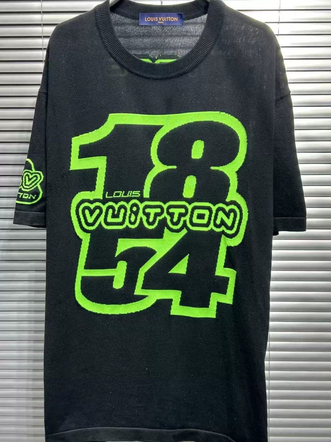 Louis Vuitton Louis Vuitton Neon Green 1854 Knit T-Shirt L Size US L / EU 52-54 / 3 - 5 Thumbnail