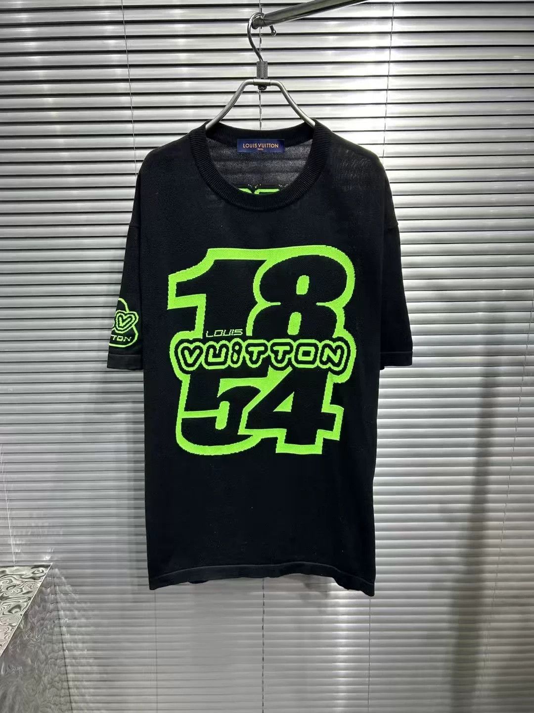 Louis Vuitton Louis Vuitton Neon Green 1854 Knit T-Shirt L Size US L / EU 52-54 / 3 - 2 Thumbnail