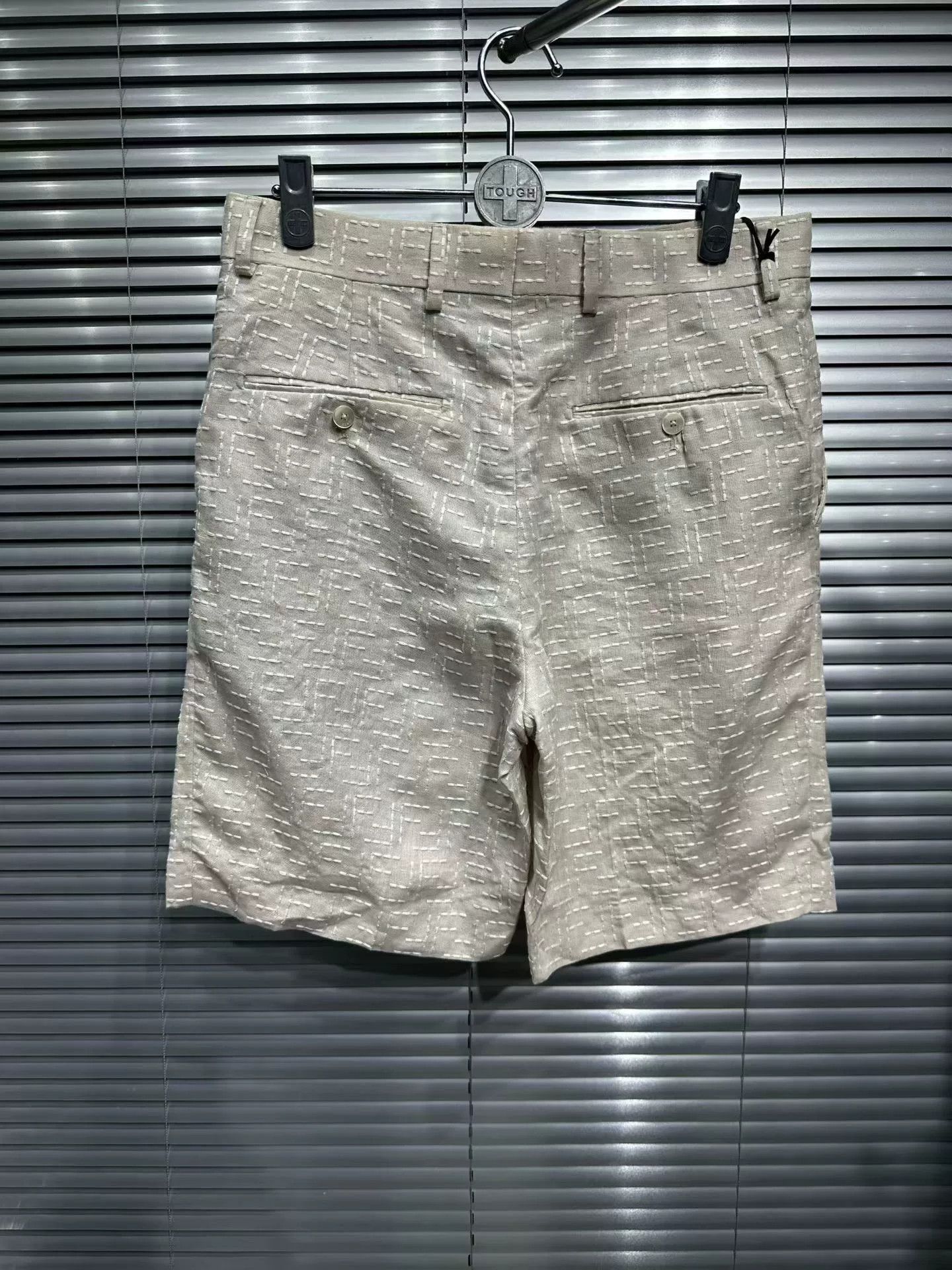 Fendi Fendi FF Jacquard Linen Shorts 46 Size US 30 / EU 46 - 3 Thumbnail