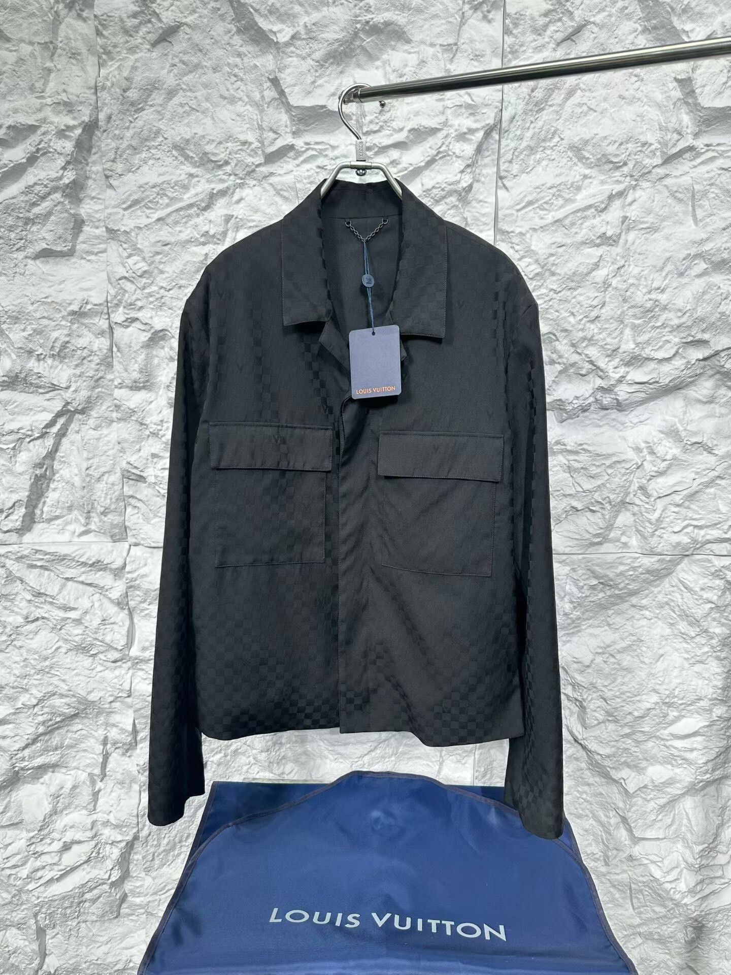 Louis Vuitton Louis Vuitton Damier Louis Vuitton Cup Shirt Jacket 50 Size US M / EU 48-50 / 2 - 2 Thumbnail