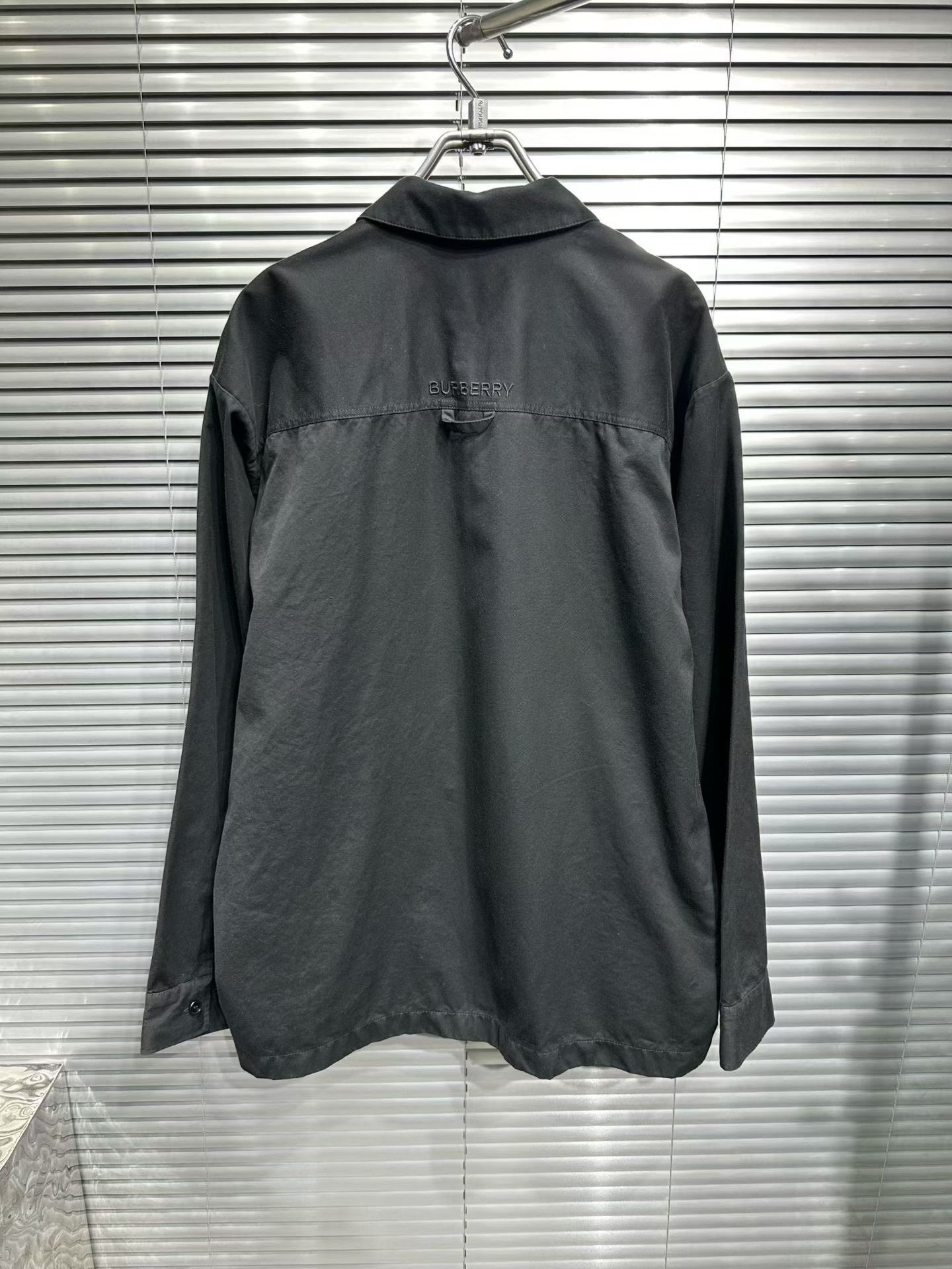 Burberry Burberry Zip Denim Shirt with Keyring Detail XL Size US XL / EU 56 / 4 - 3 Thumbnail