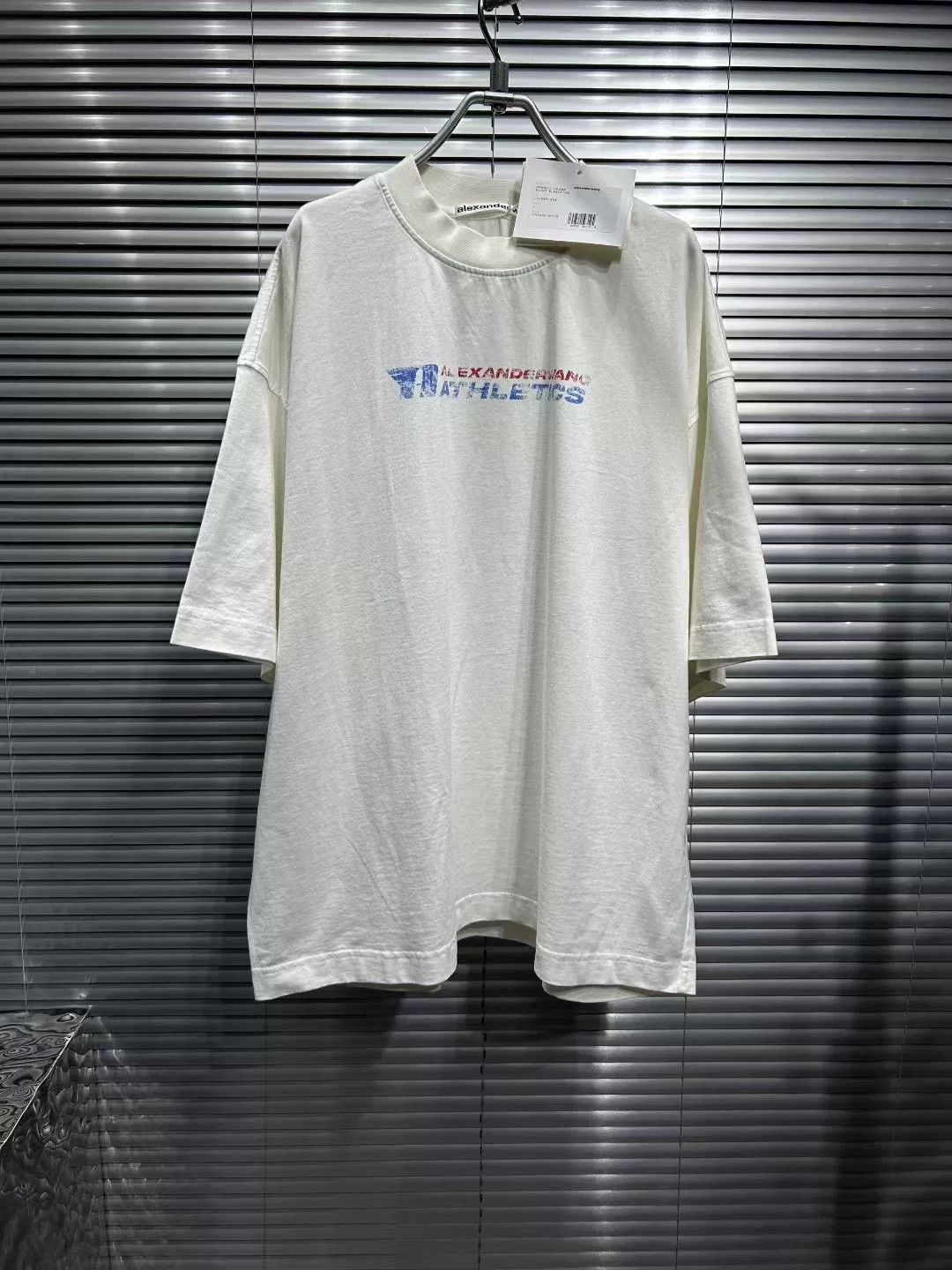 Alexander Wang Alexander Wang Athletics Logo T-Shirt Size L Size US L / EU 52-54 / 3 - 2 Thumbnail
