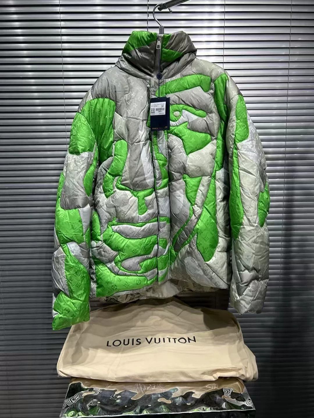 Louis Vuitton Louis Vuitton KidSuper Portrait Puffer Jacket 50 Size US M / EU 48-50 / 2 - 2 Thumbnail