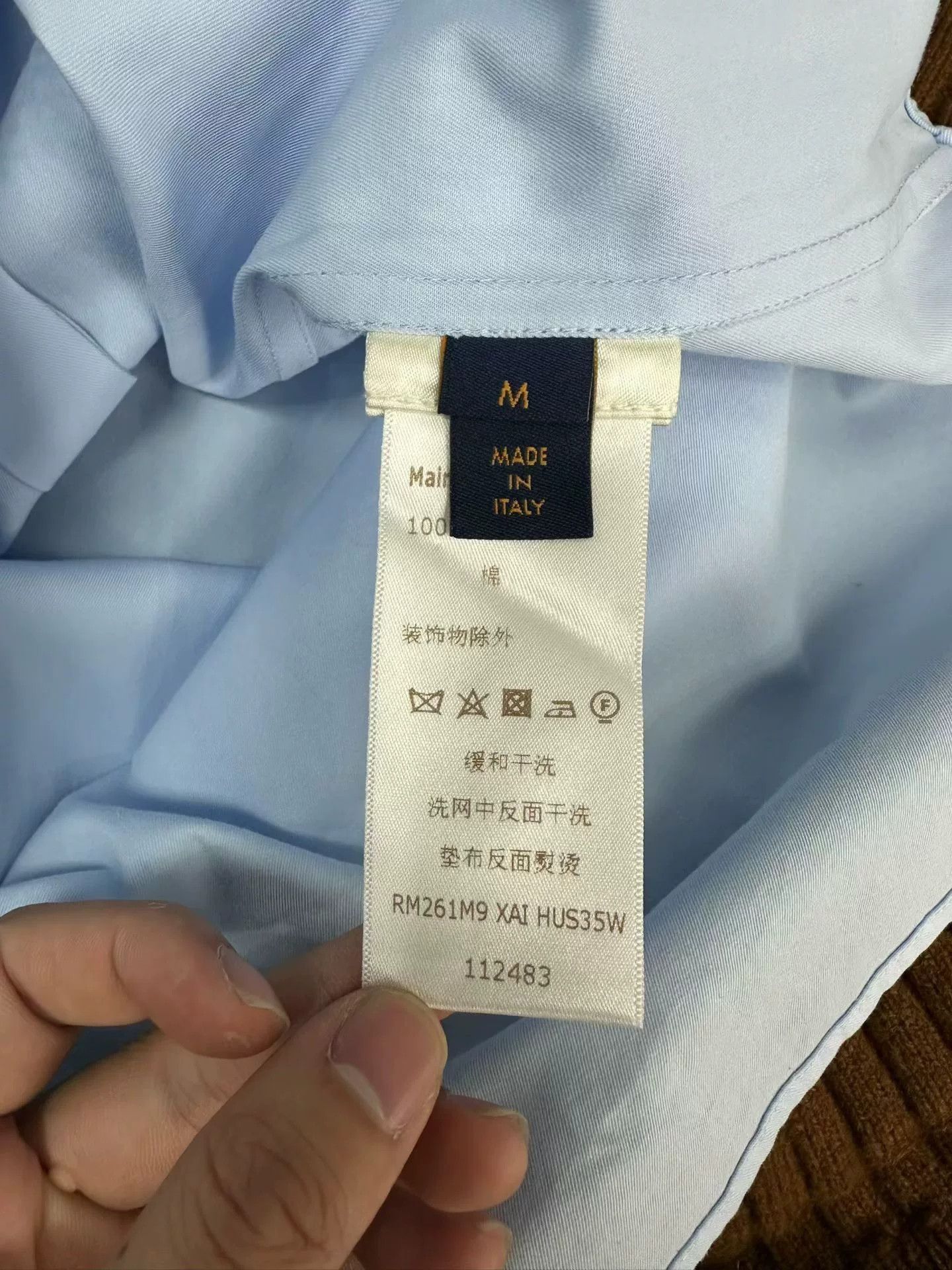 Louis Vuitton Louis Vuitton Mosaic Monogram Shirt Size M Size US M / EU 48-50 / 2 - 5 Thumbnail