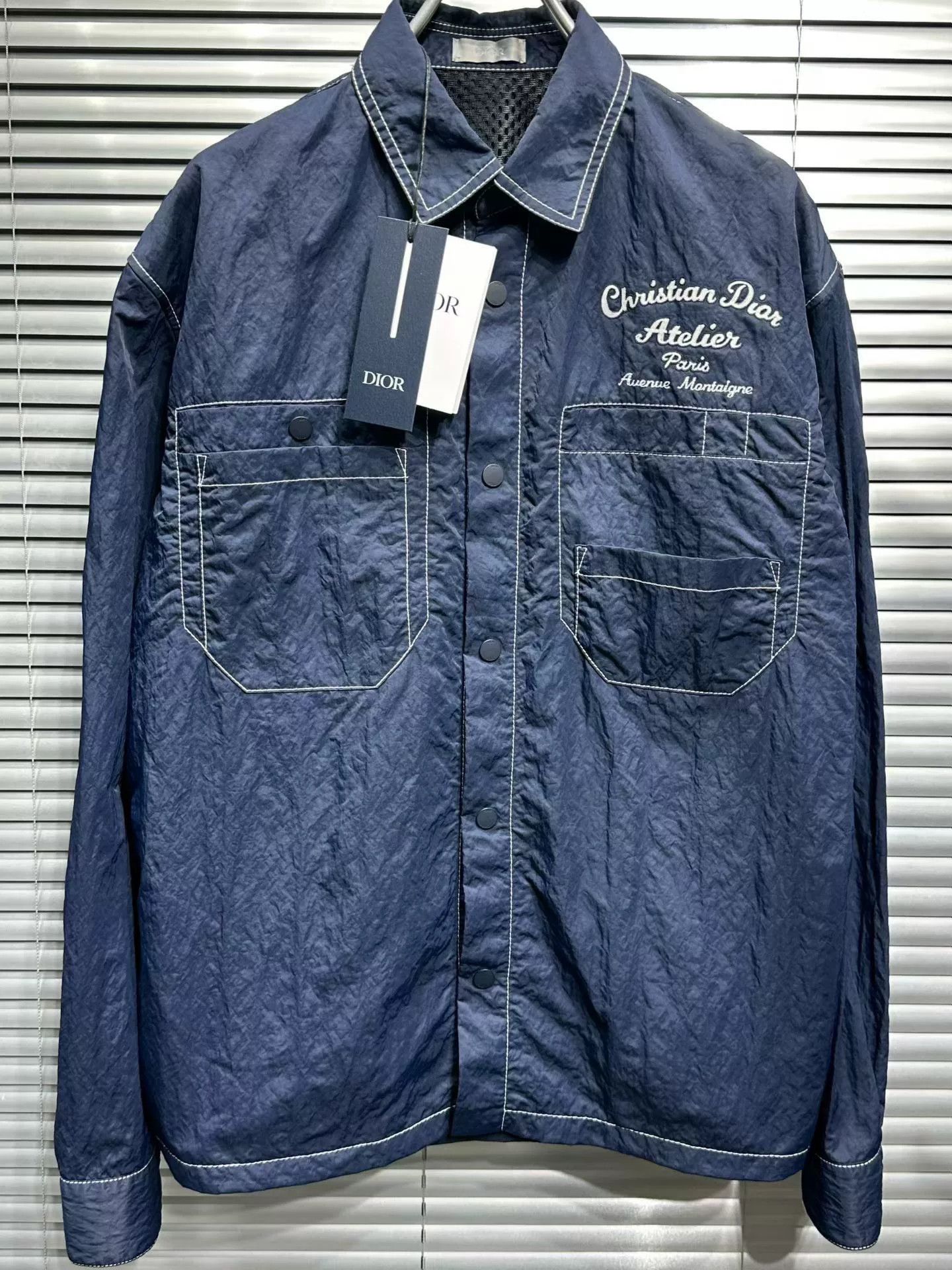 Dior Dior Atelier Nylon Shirt 37 Size US S / EU 44-46 / 1 - 4 Thumbnail