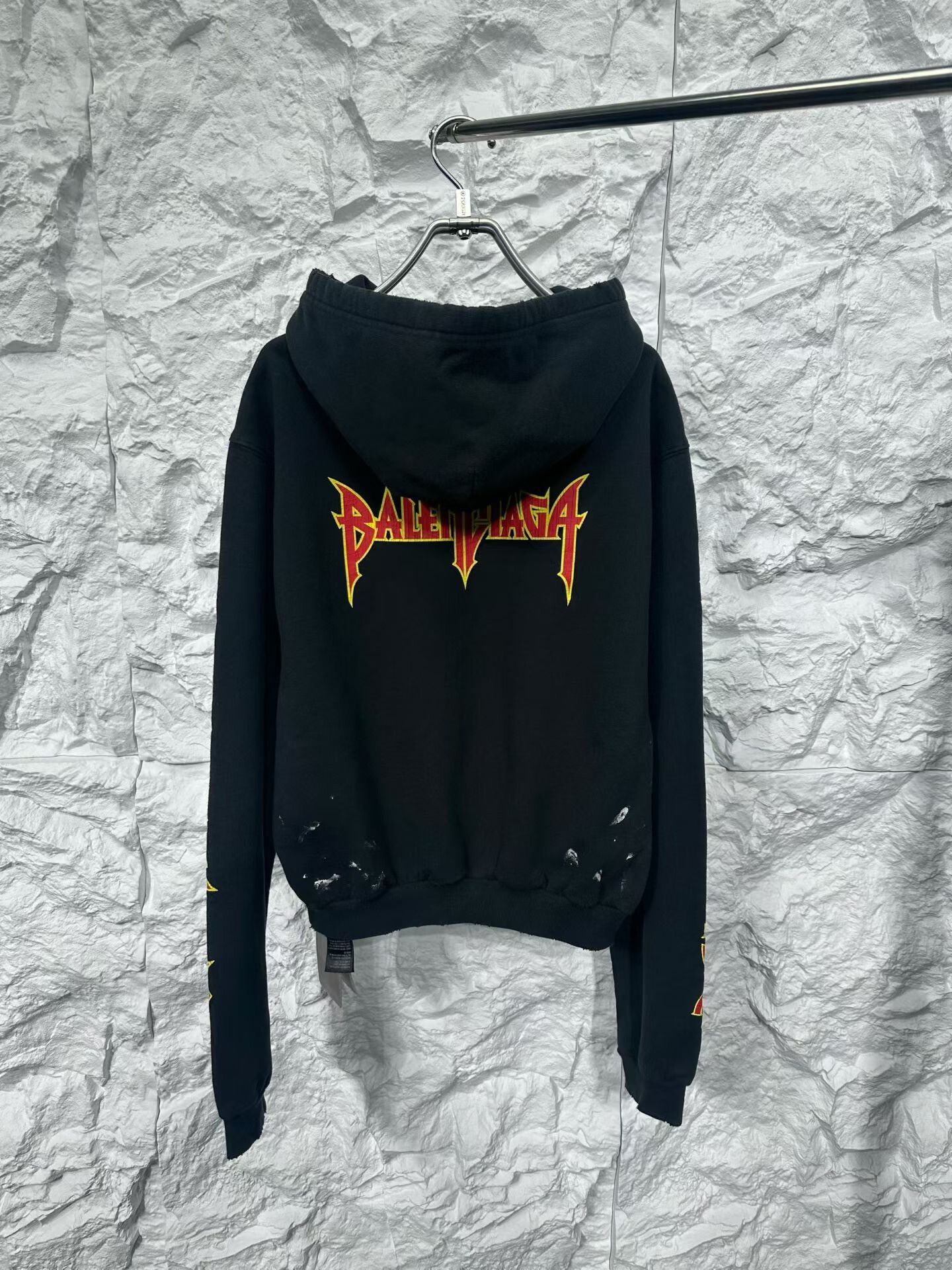 Balenciaga Balenciaga Metal Flame Zip Hoodie Size M Size US M / EU 48-50 / 2 - 3 Thumbnail